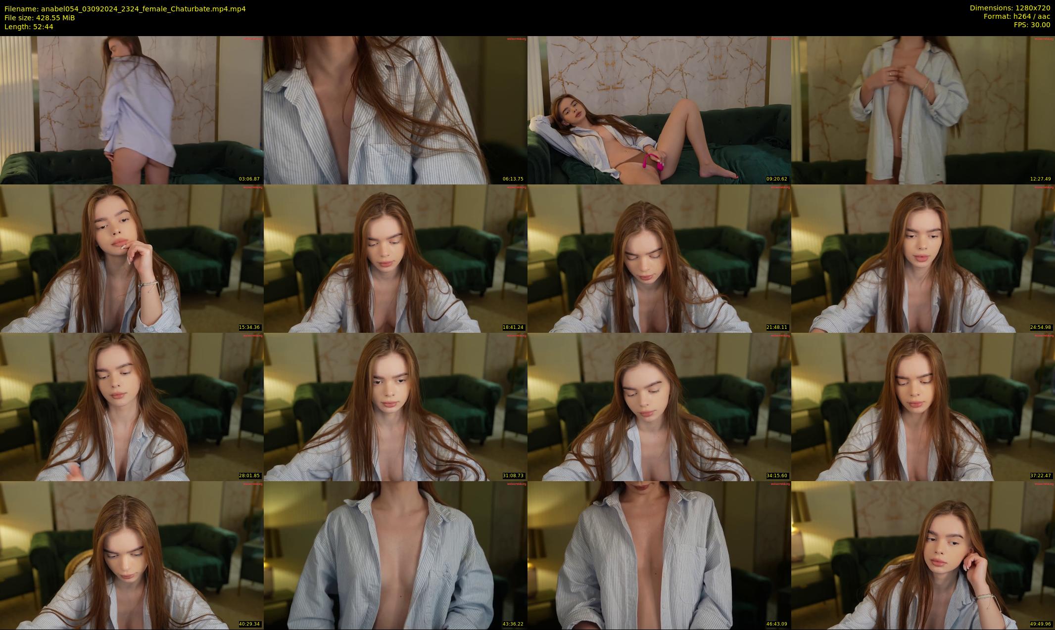 anabel054 — 53 minute Chaturbate female cam show recording, 720p, Sep 3, 2024