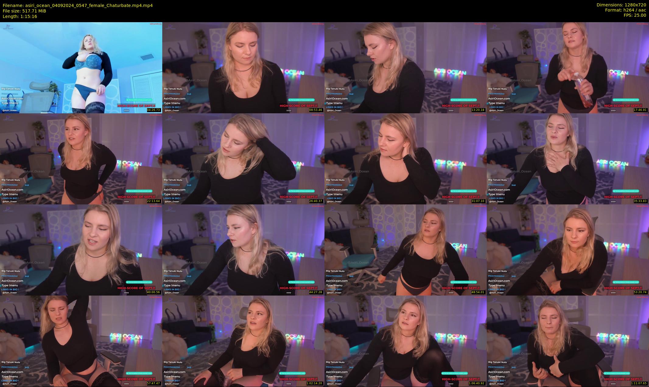 asiri_ocean — 76 minute Chaturbate female cam show recording, 720p, Sep 4, 2024