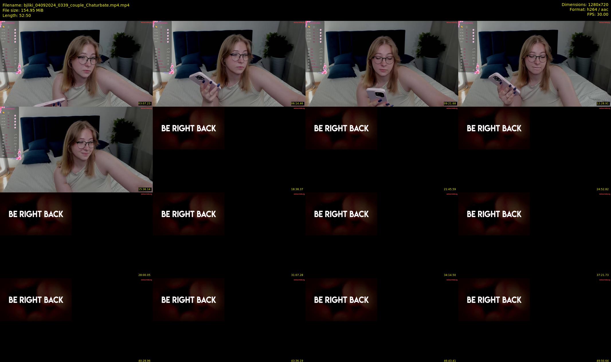 bjliki — 53 minute Chaturbate couple cam show recording, 720p, Sep 4, 2024