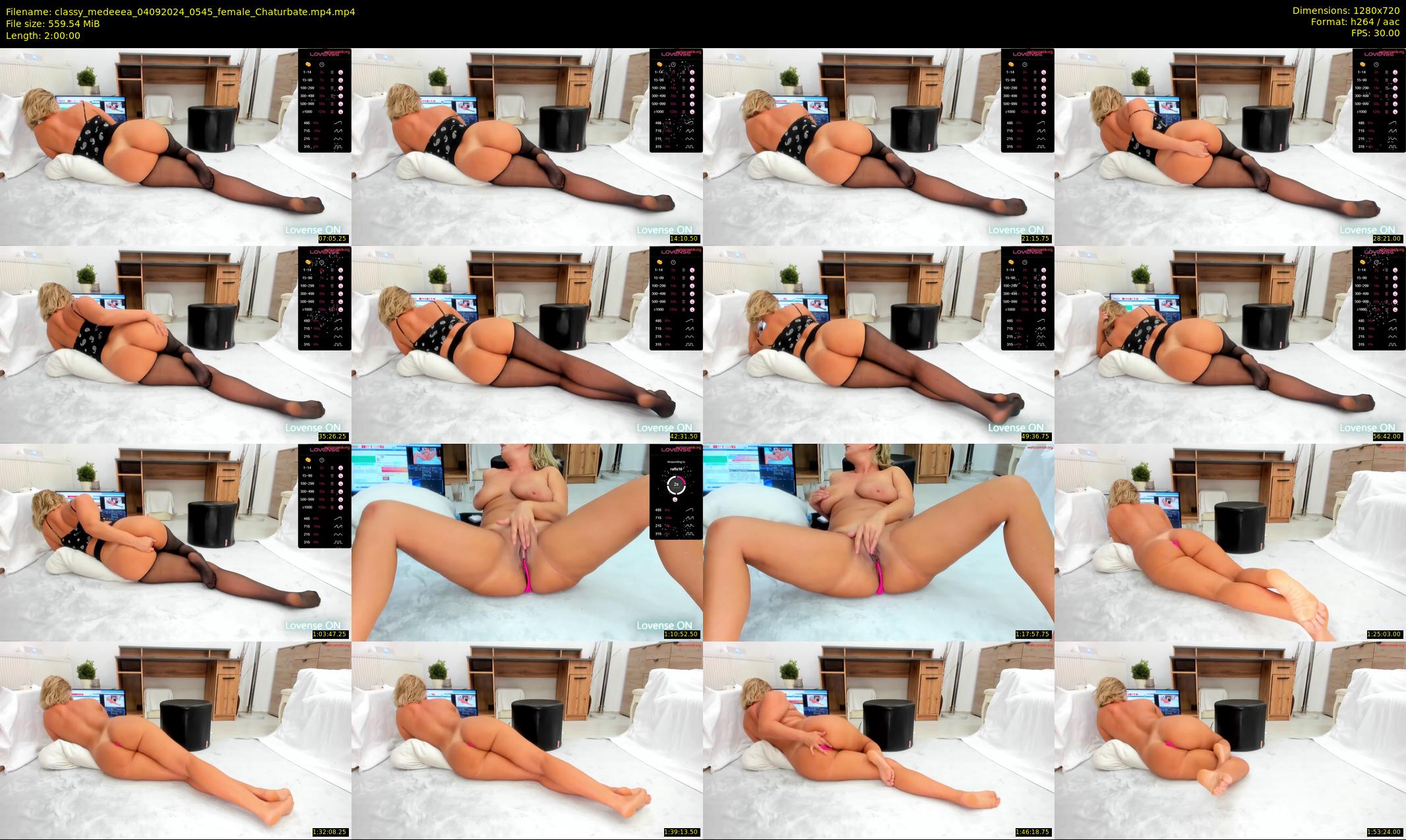 classy_medeeea — 120 minute Chaturbate female cam show recording, 720p, Sep 4, 2024