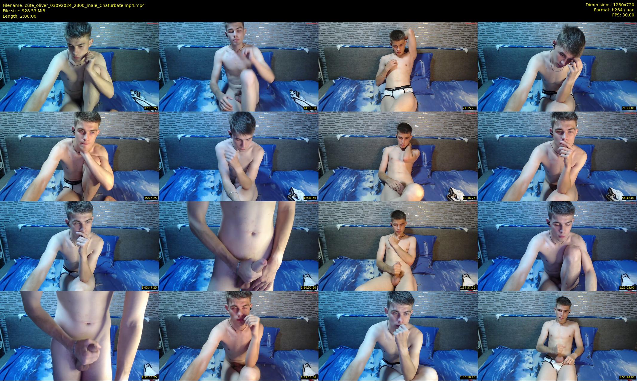 cute_oliver — 120 minute Chaturbate male cam show recording, 720p, Sep 3, 2024