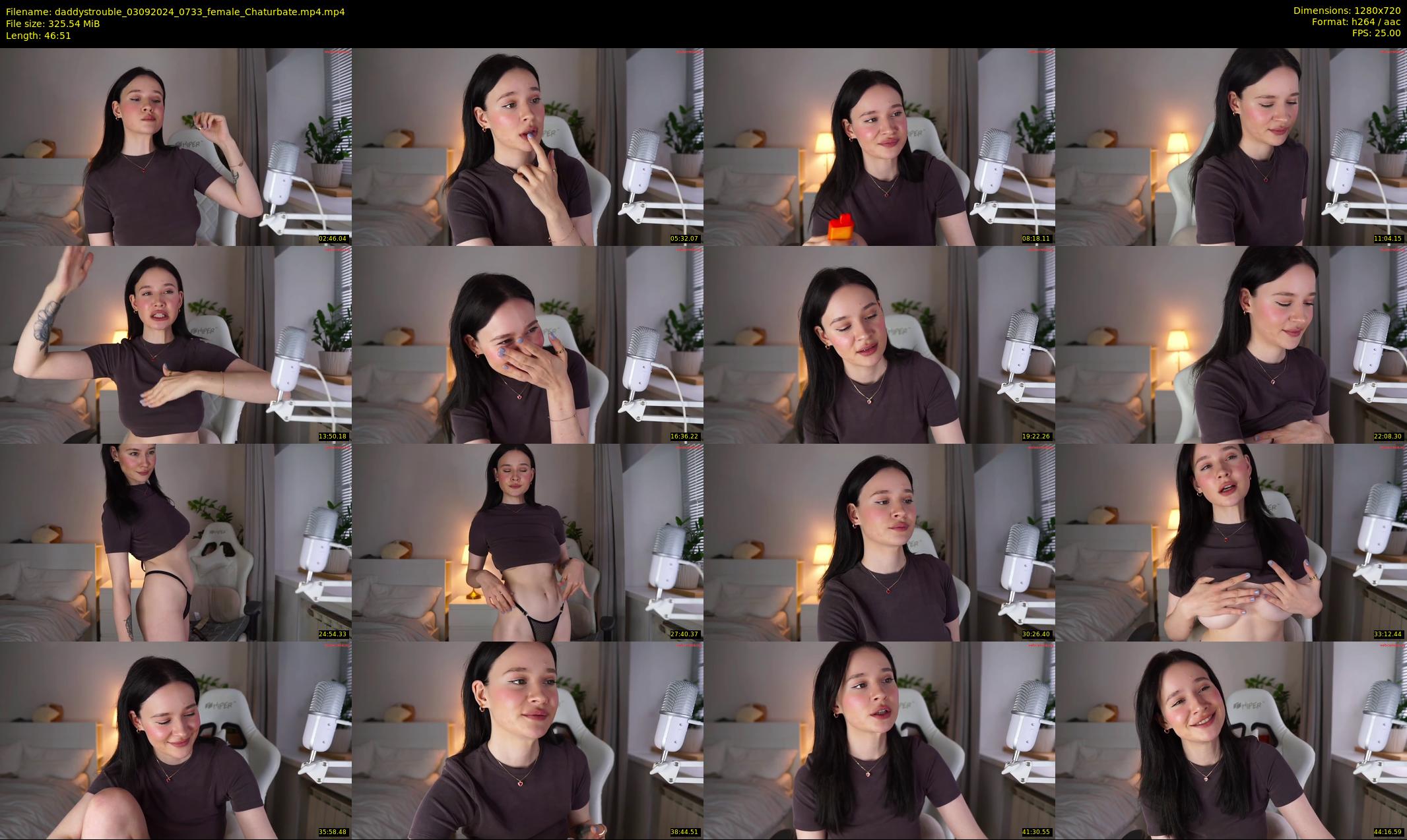 daddystrouble — 47 minute Chaturbate female cam show recording, 720p, Sep 3, 2024