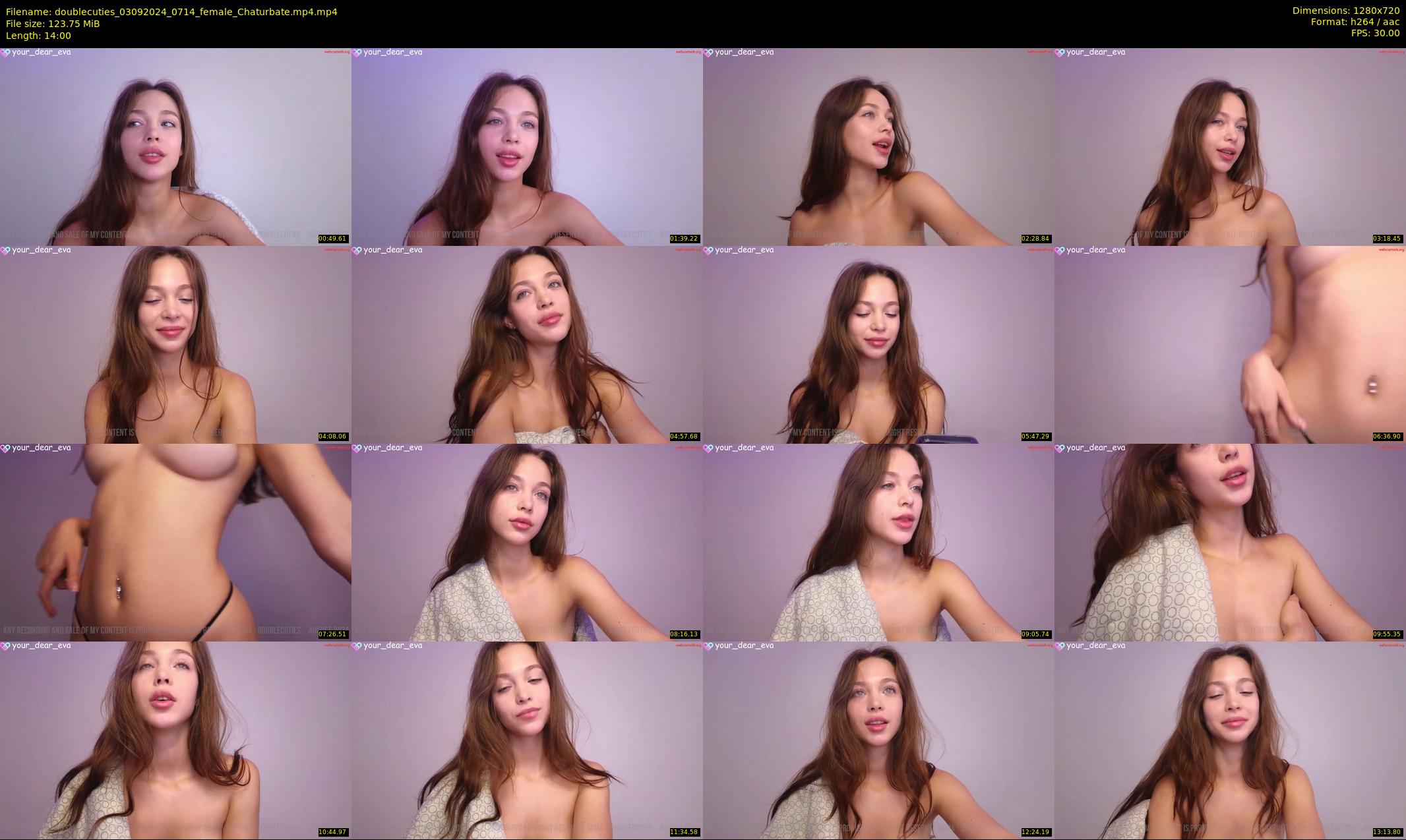 doublecuties — 14 minute Chaturbate couple cam show recording, 720p, Sep 3, 2024