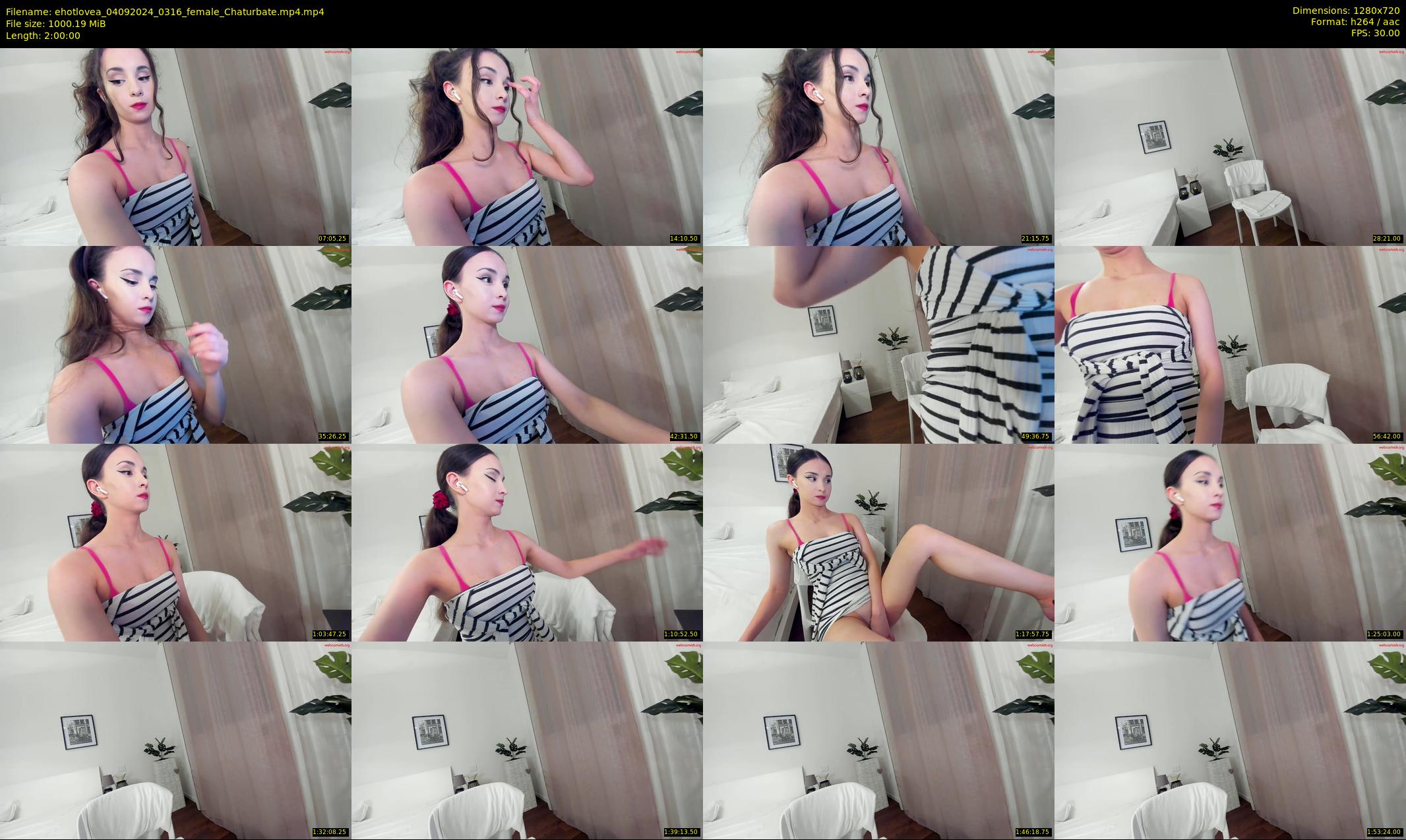 ehotlovea — 120 minute Chaturbate female cam show recording, 720p, Sep 4, 2024