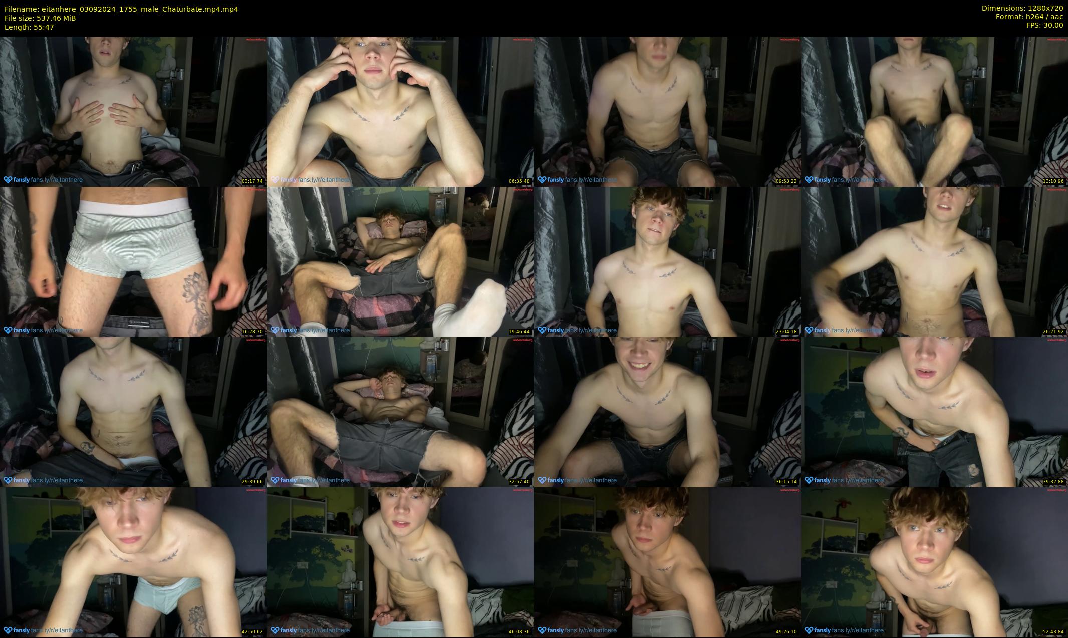 eitanhere — 56 minute Chaturbate male cam show recording, 720p, Sep 3, 2024