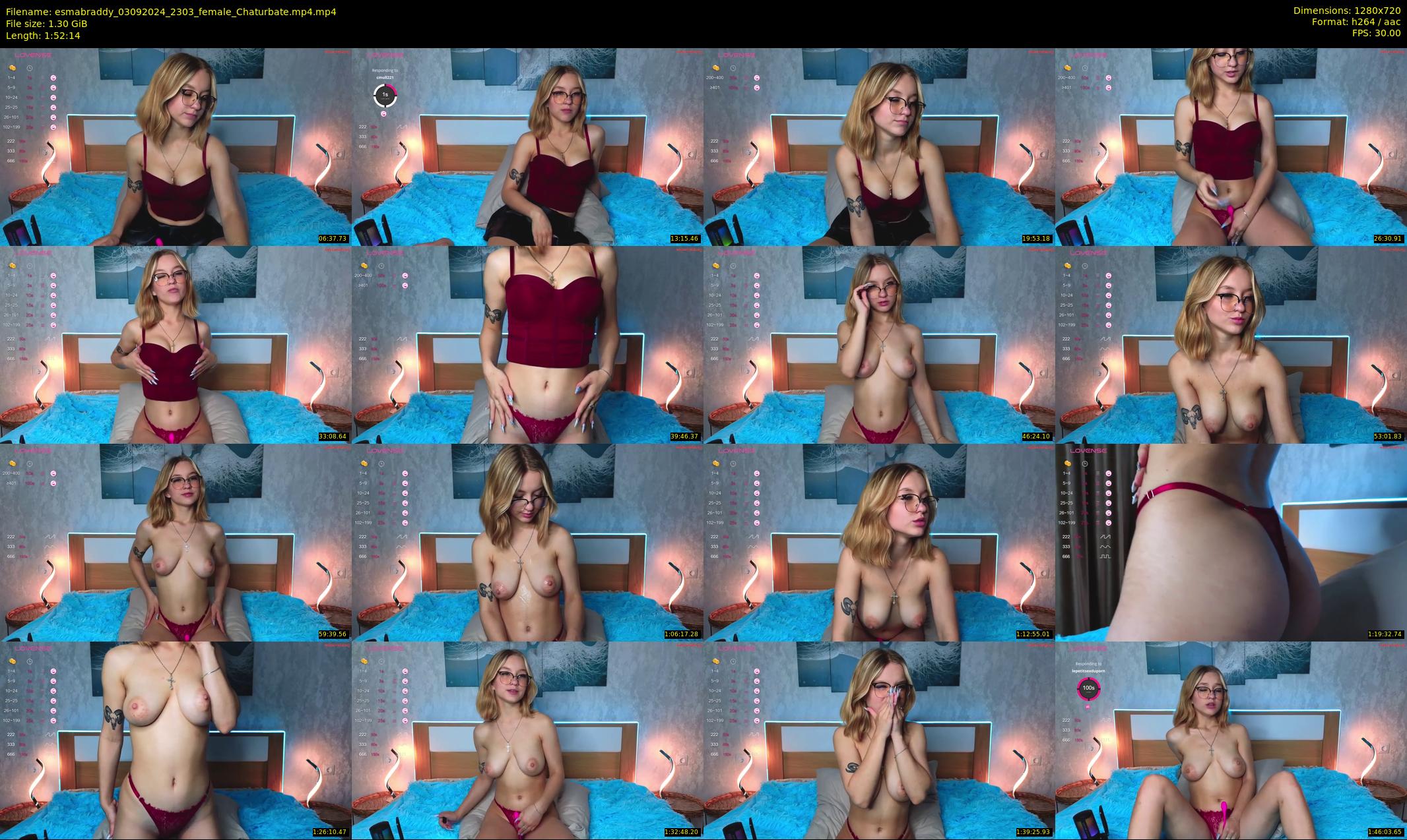 esmabraddy — 113 minute Chaturbate female cam show recording, 720p, Sep 3, 2024