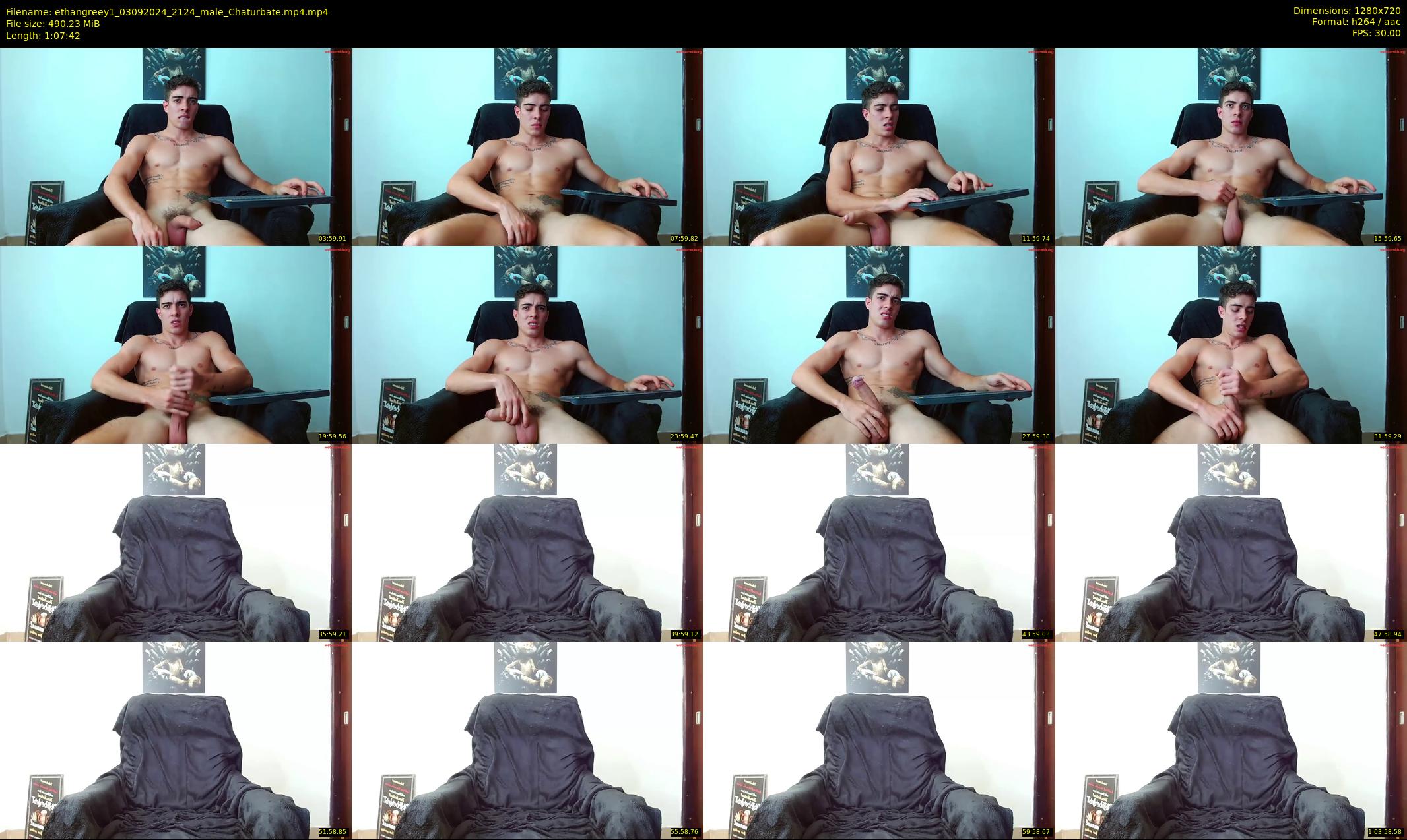 ethangreey1 — 68 minute Chaturbate male cam show recording, 720p, Sep 3, 2024