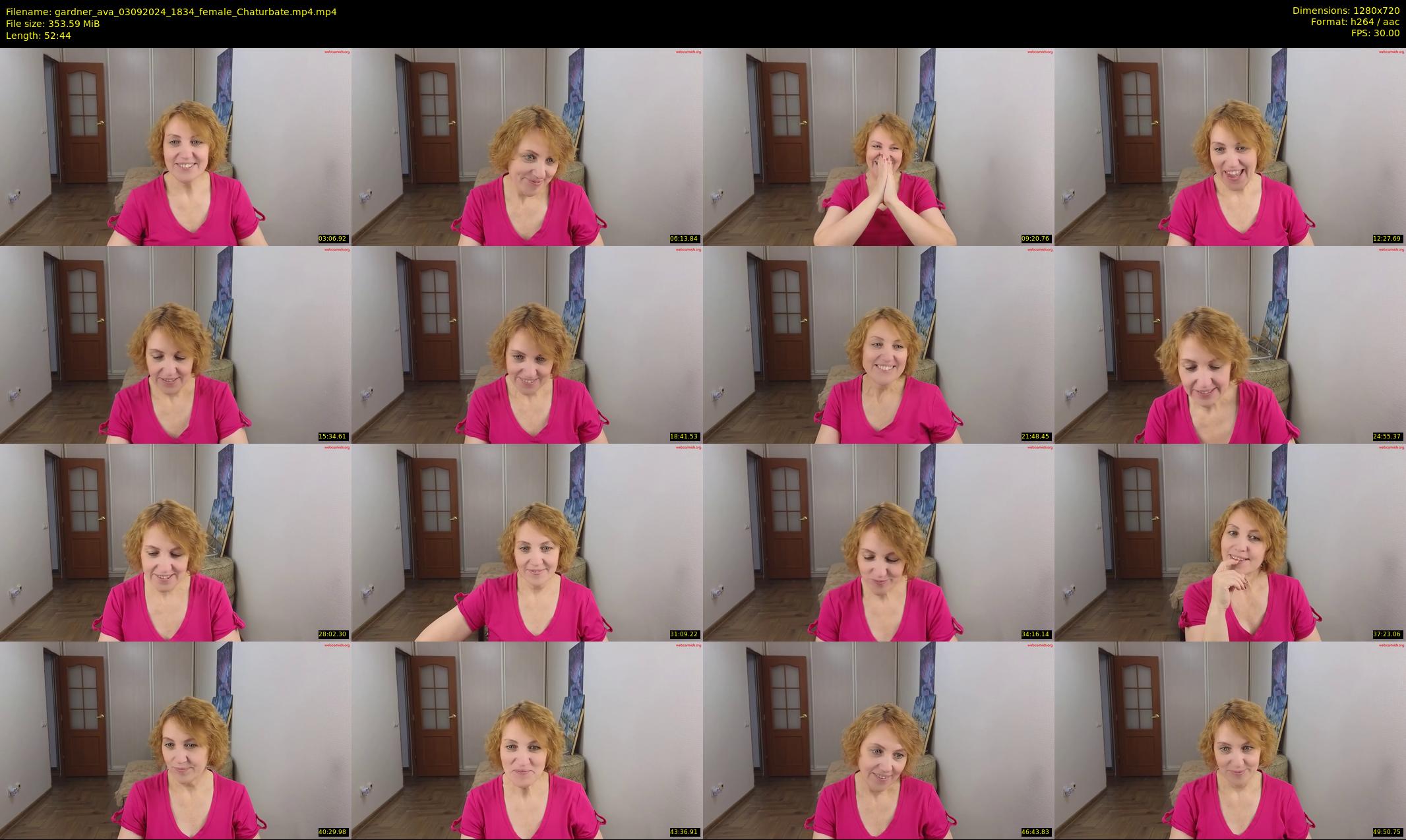gardner_ava — 53 minute Chaturbate female cam show recording, 720p, Sep 3, 2024
