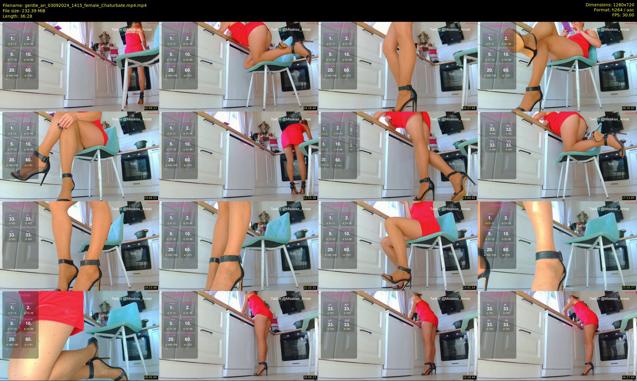 gentle_an — 37 minute Chaturbate female cam show recording, 720p, Sep 3, 2024