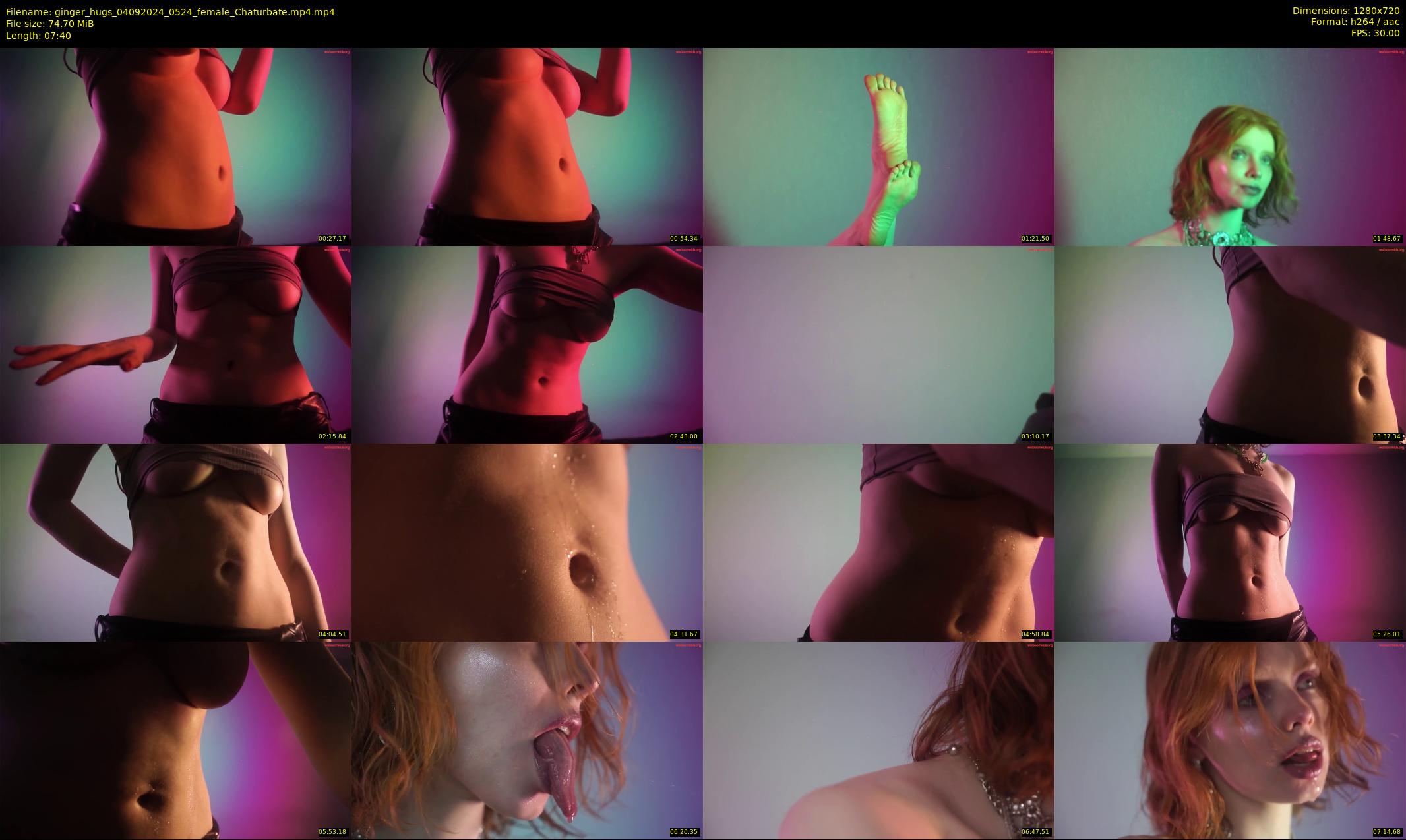 ginger_hugs — 8 minute Chaturbate female cam show recording, 720p, Sep 4, 2024