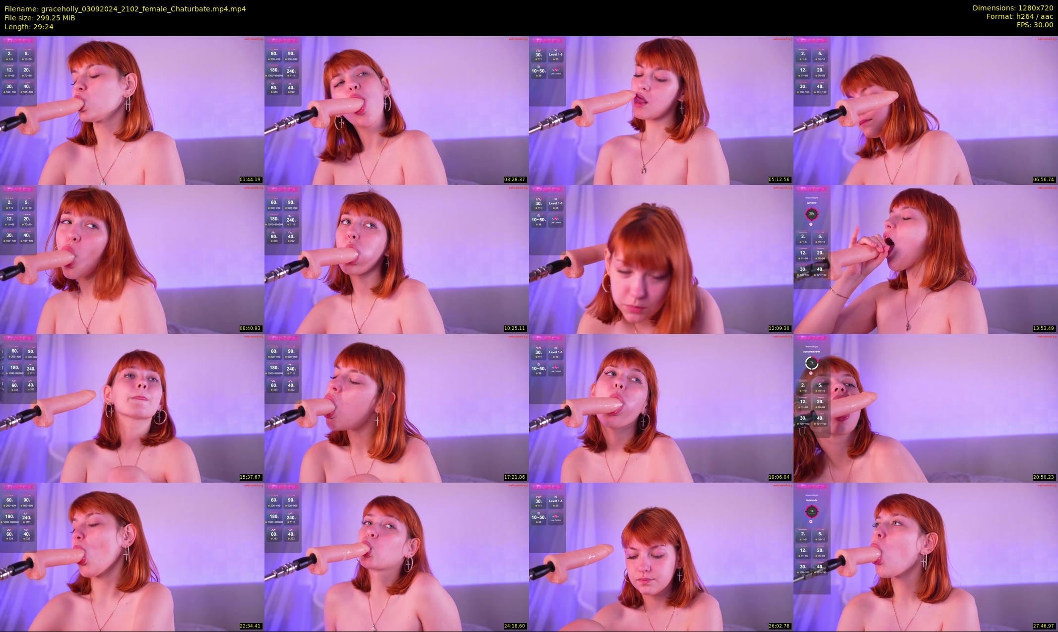 graceholly — 30 minute Chaturbate female cam show recording, 720p, Sep 3, 2024