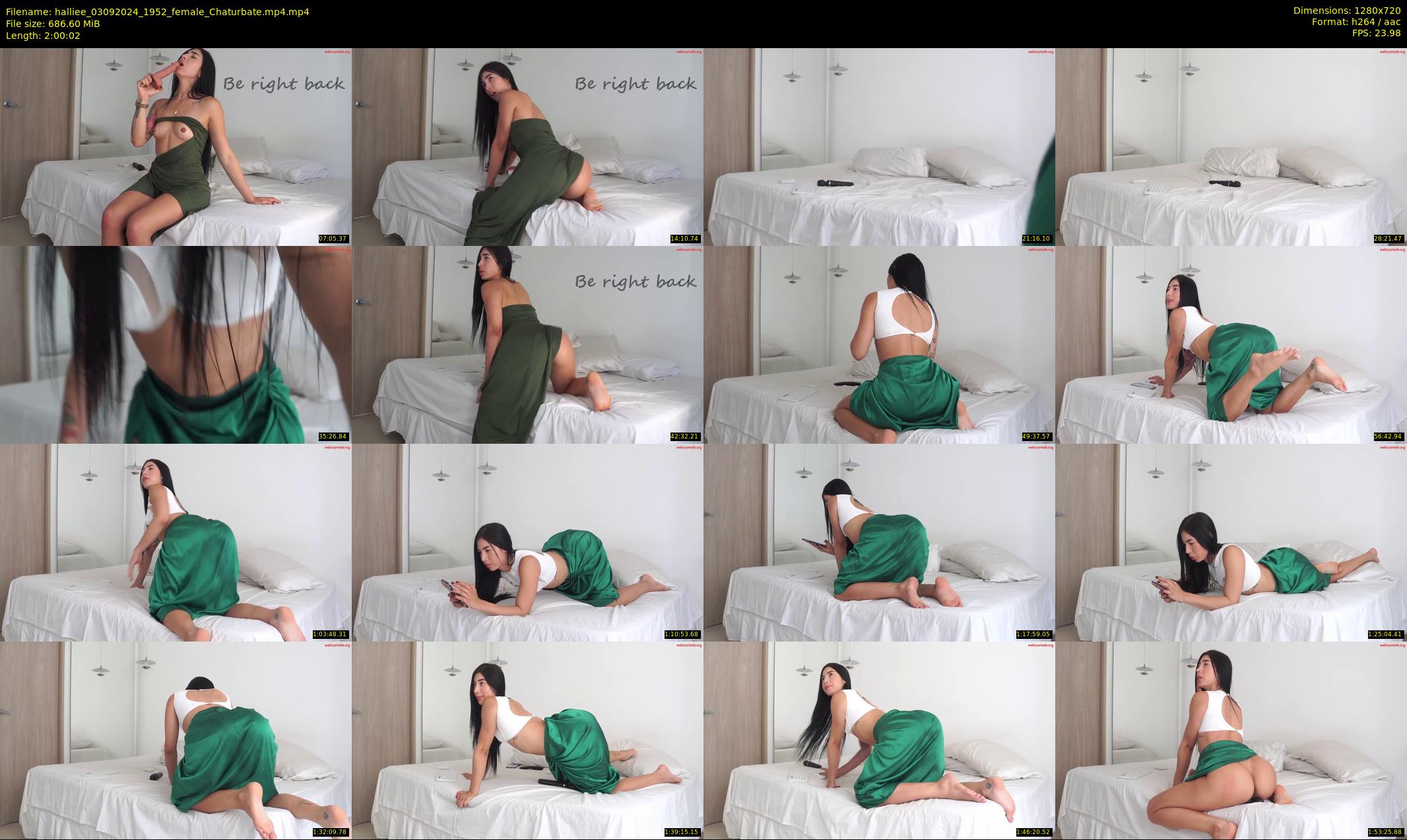 halliee — 121 minute Chaturbate couple cam show recording, 720p, Sep 3, 2024