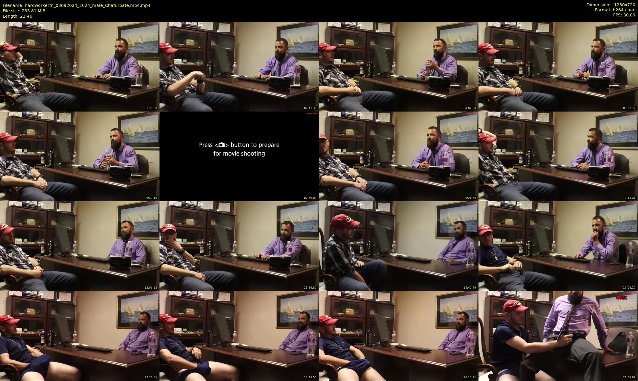 hardworkertn — 23 minute Chaturbate male cam show recording, 720p, Sep 3, 2024