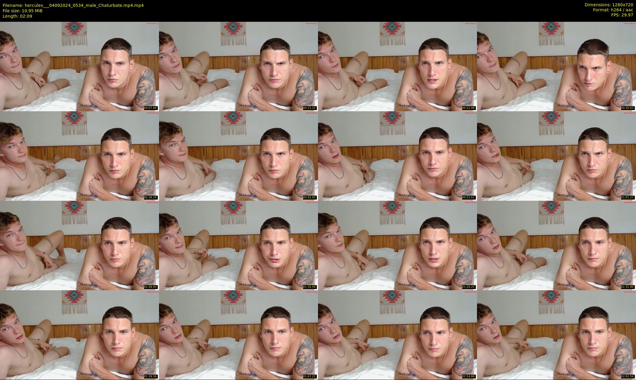 hercules__ — 3 minute Chaturbate male cam show recording, 720p, Sep 4, 2024