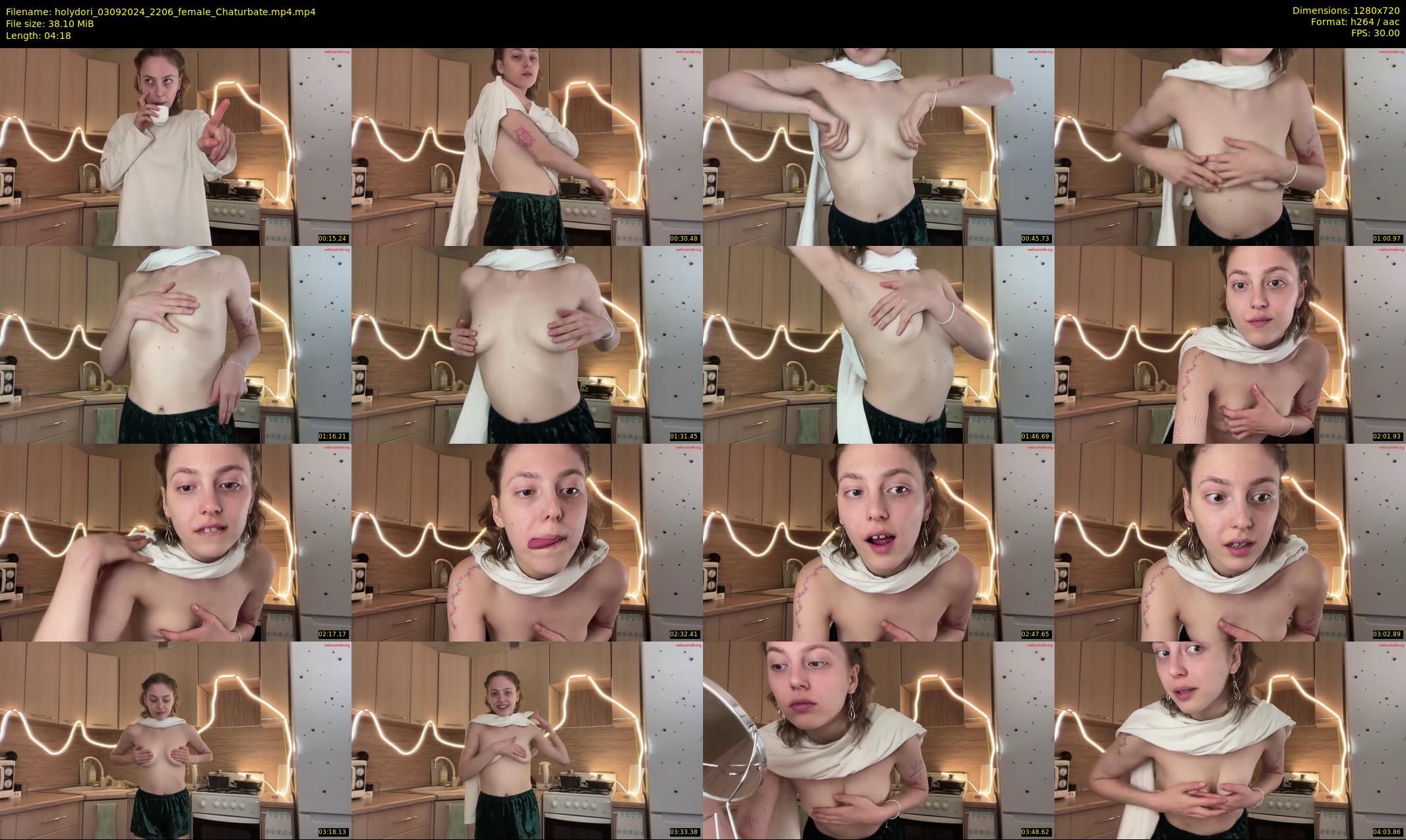holydori — 5 minute Chaturbate female cam show recording, 720p, Sep 3, 2024