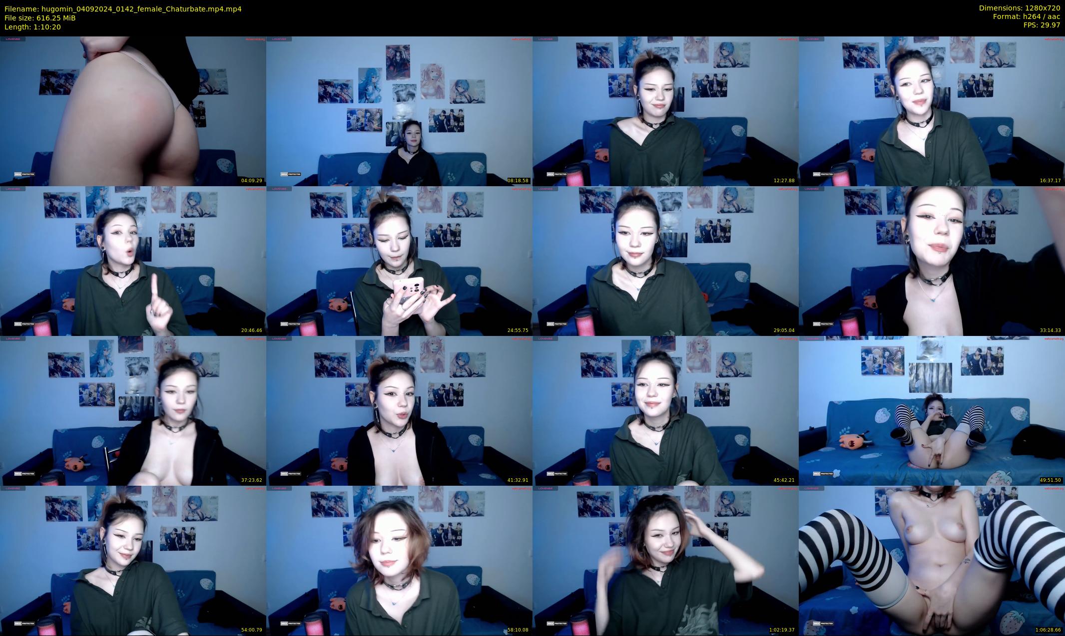 hugomin — 71 minute Chaturbate female cam show recording, 720p, Sep 4, 2024