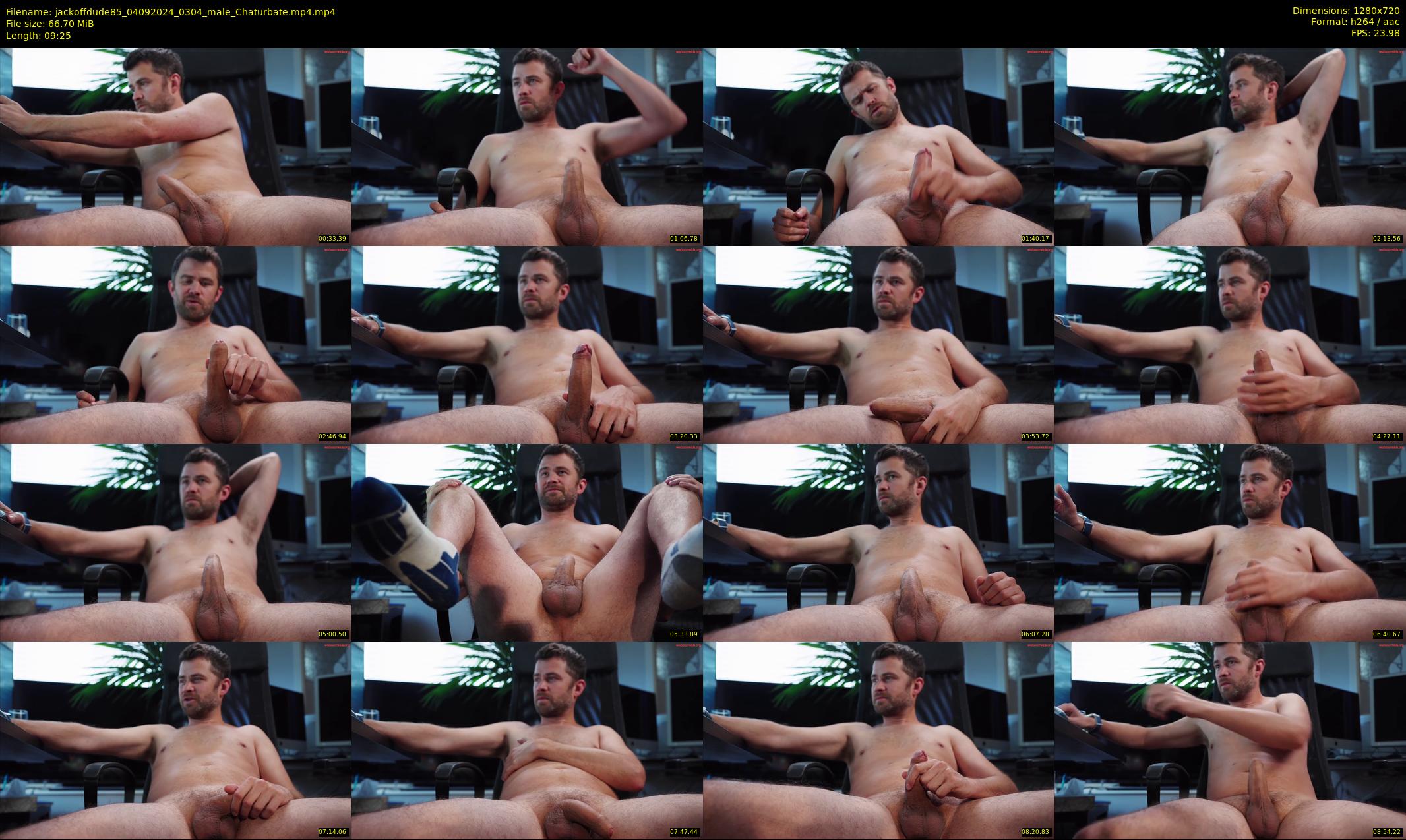jackoffdude85 — 10 minute Chaturbate male cam show recording, 720p, Sep 4, 2024