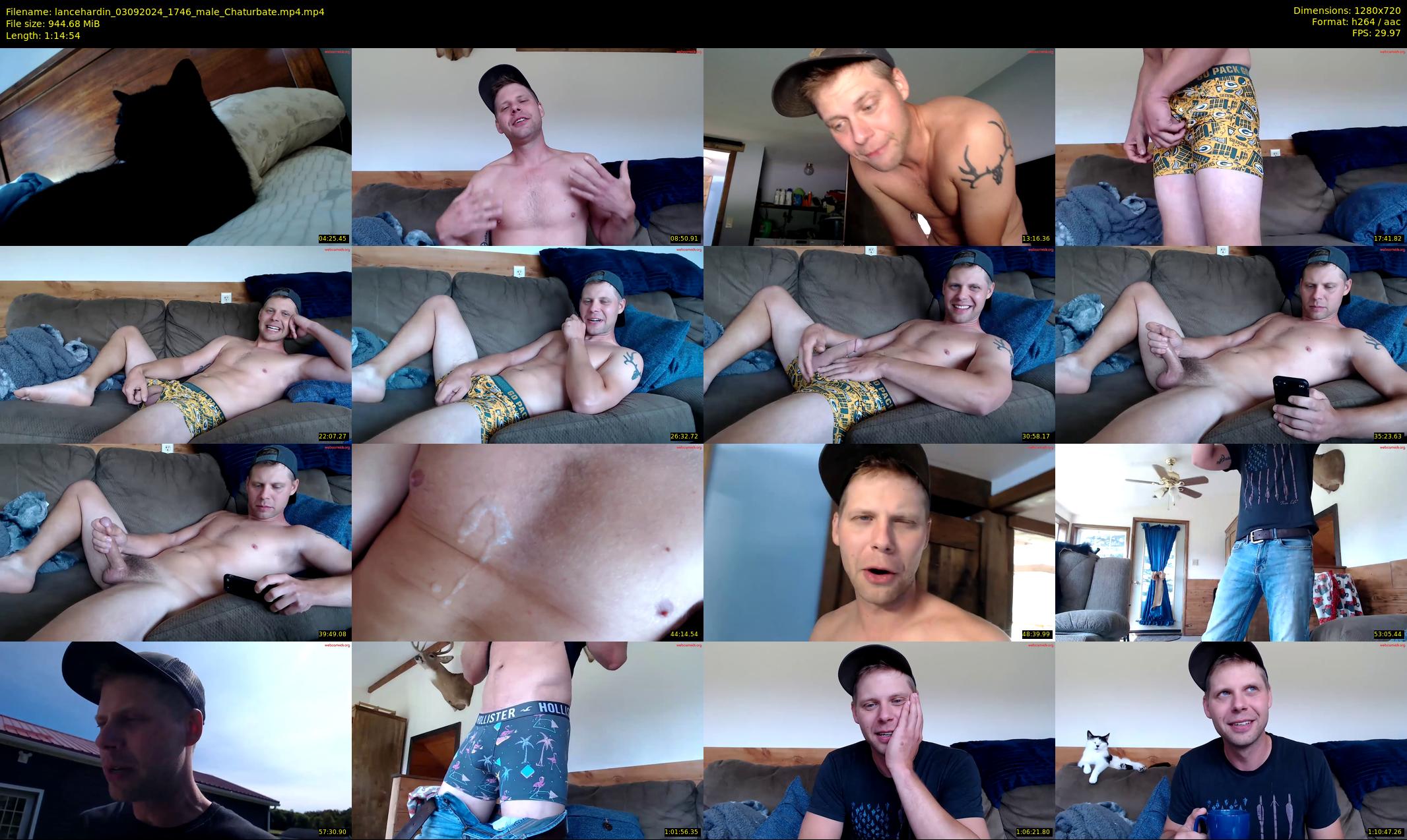 lancehardin — 75 minute Chaturbate male cam show recording, 720p, Sep 3, 2024