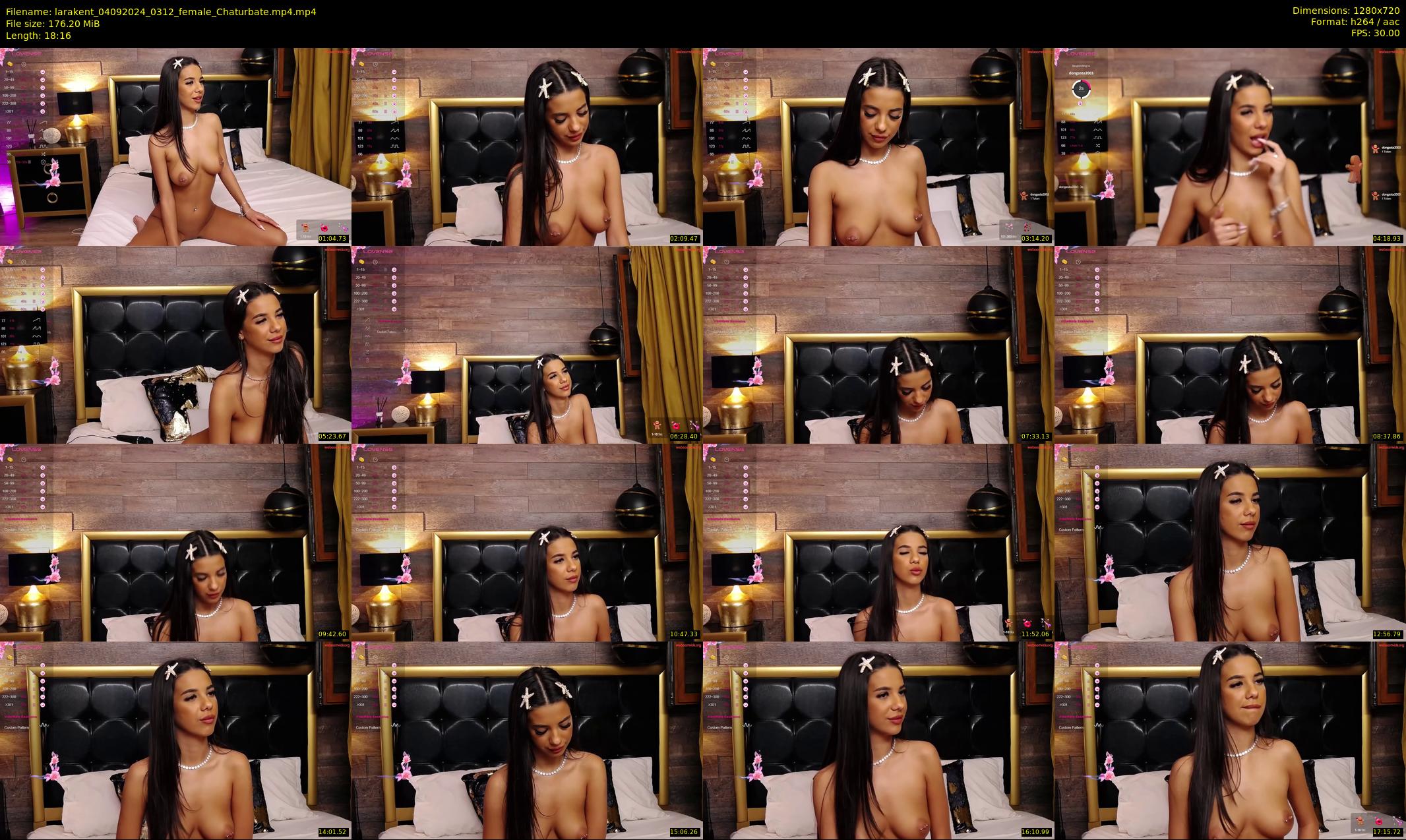 larakent — 19 minute Chaturbate female cam show recording, 720p, Sep 4, 2024