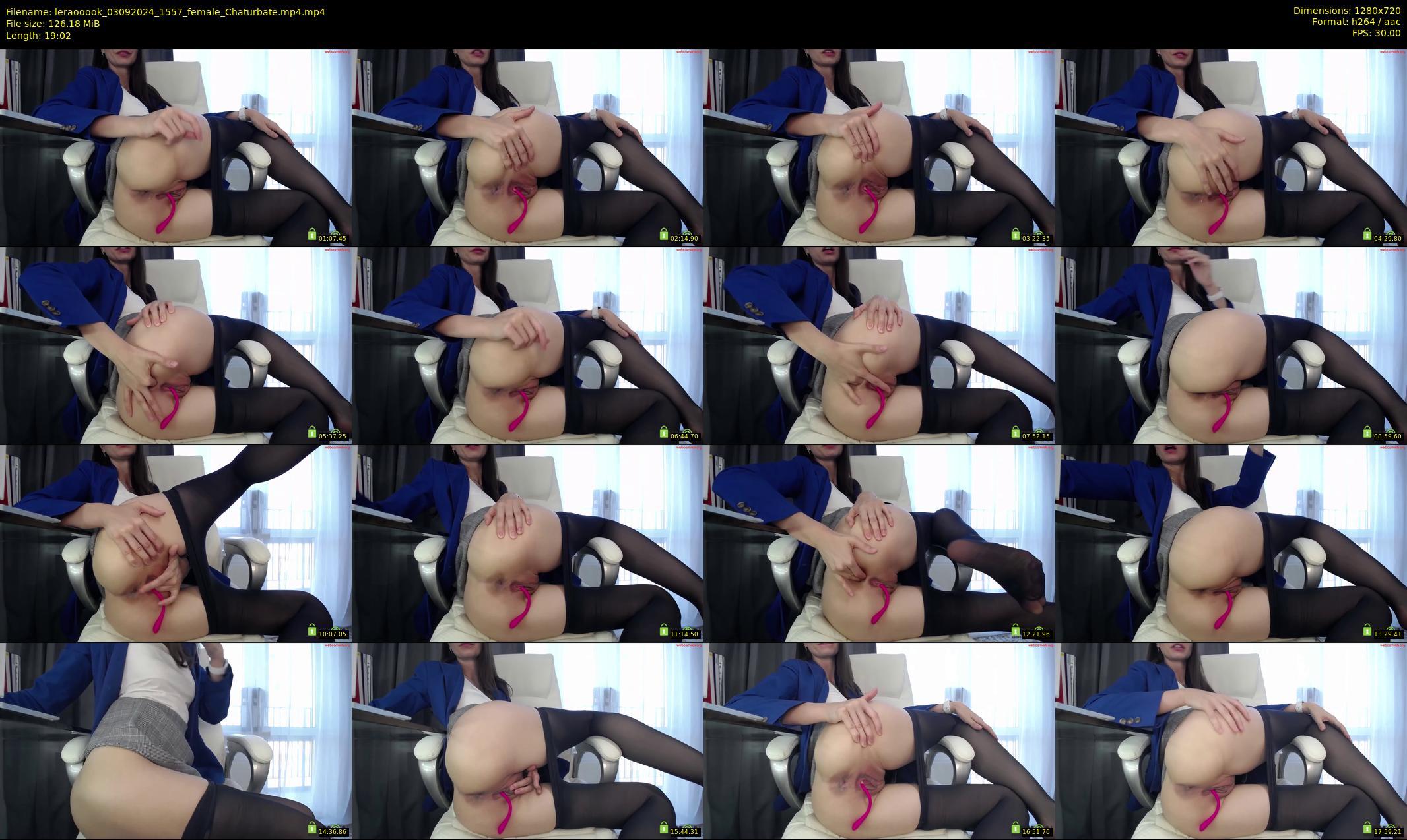 leraooook — 20 minute Chaturbate female cam show recording, 720p, Sep 3, 2024
