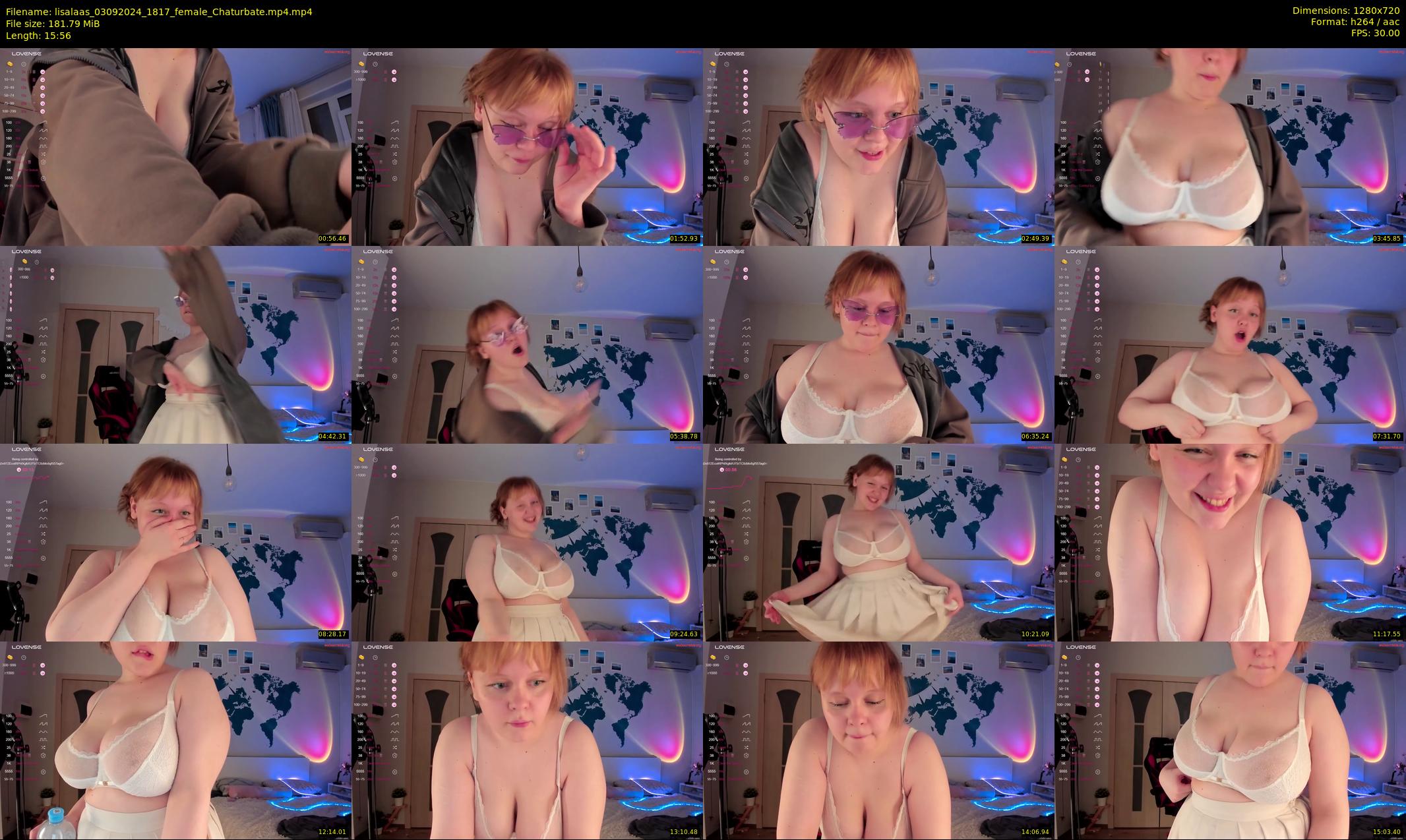 lisalaas — 16 minute Chaturbate female cam show recording, 720p, Sep 3, 2024
