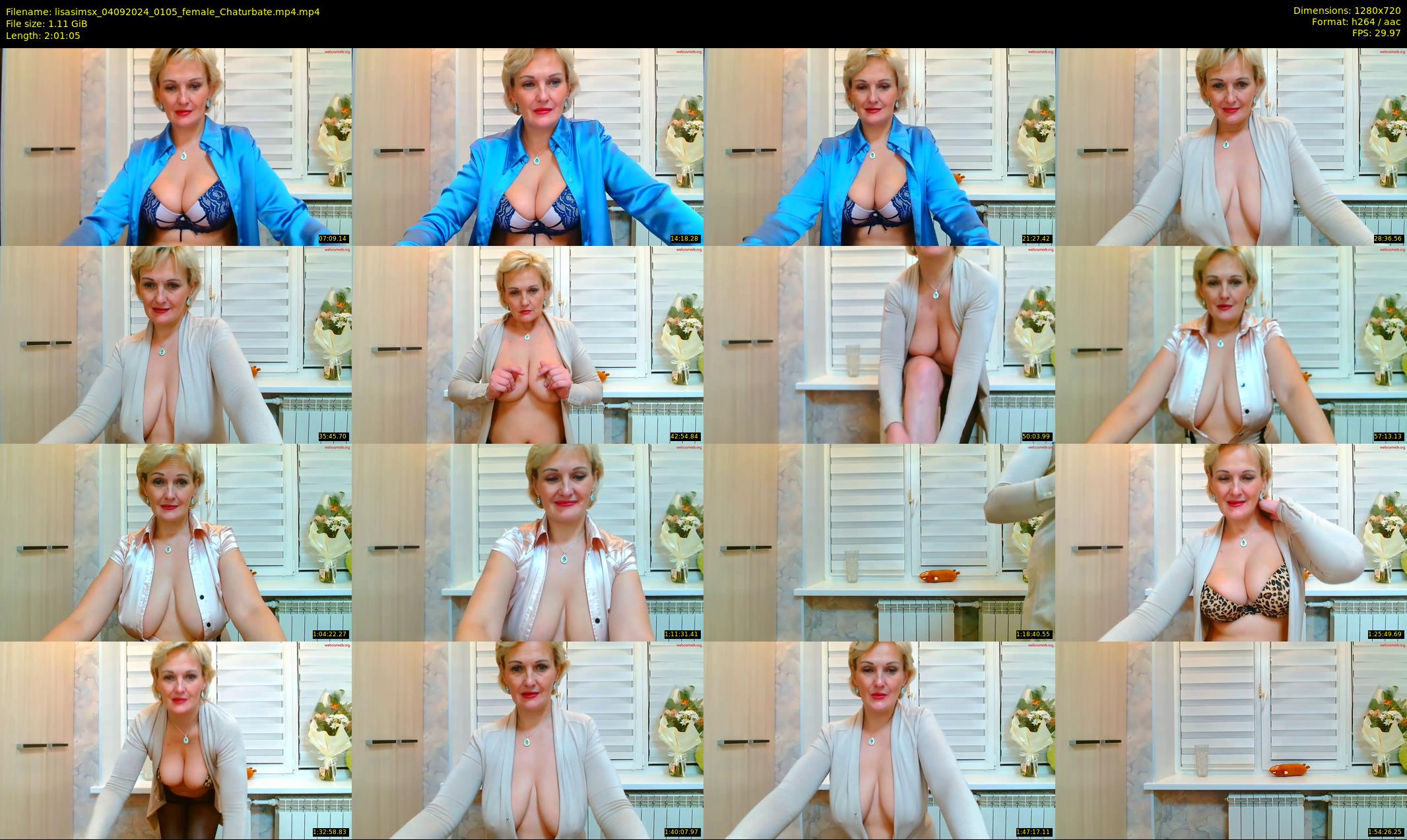 lisasimsx — 122 minute Chaturbate female cam show recording, 720p, Sep 4, 2024