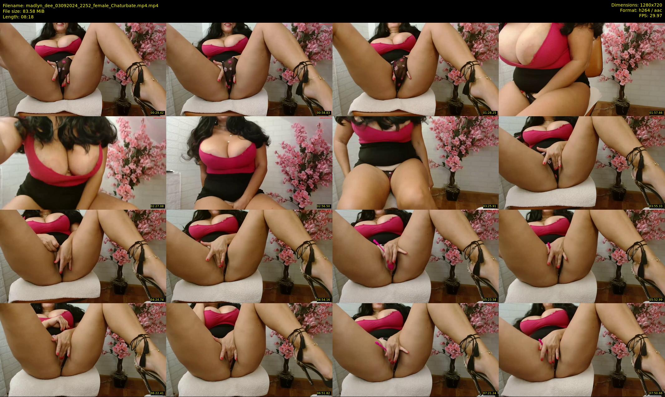 madlyn_dee — 9 minute Chaturbate female cam show recording, 720p, Sep 3, 2024