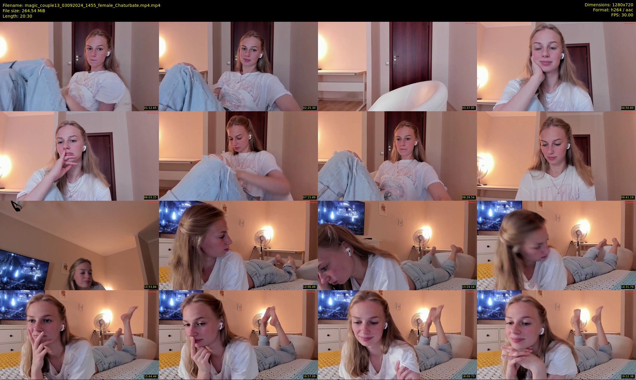 magic_couple13 — 21 minute Chaturbate couple cam show recording, 720p, Sep 3, 2024