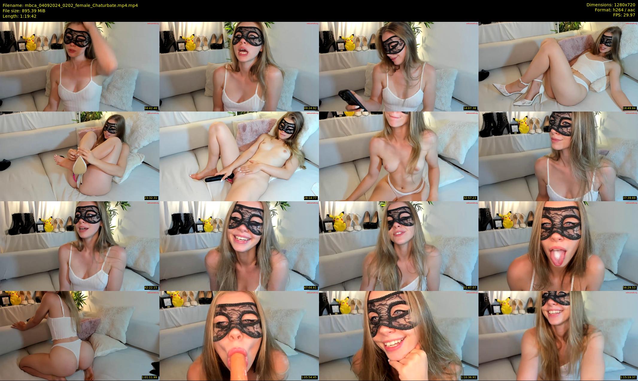mbca — 80 minute Chaturbate couple cam show recording, 720p, Sep 4, 2024