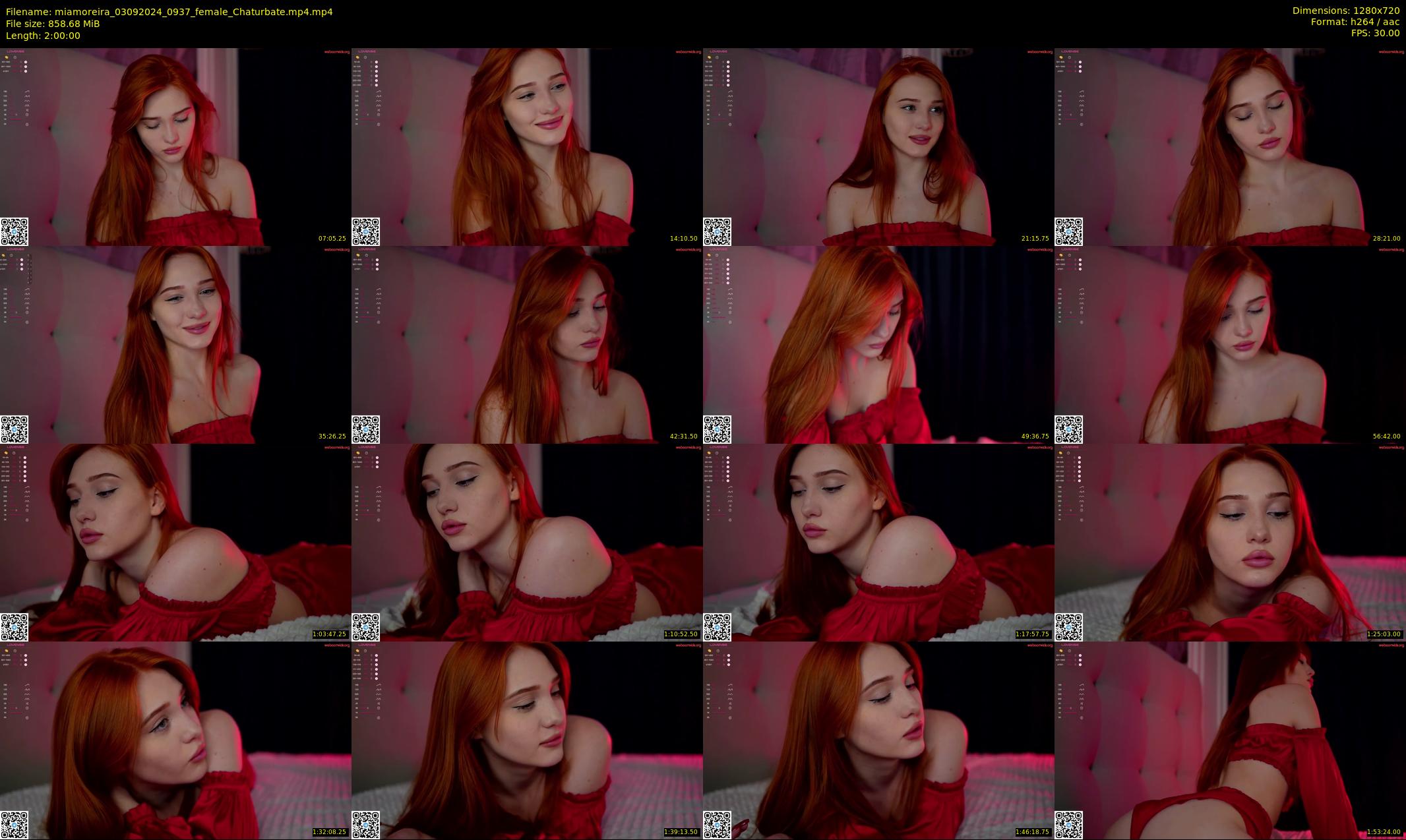 miamoreira — 120 minute Chaturbate female cam show recording, 720p, Sep 3, 2024