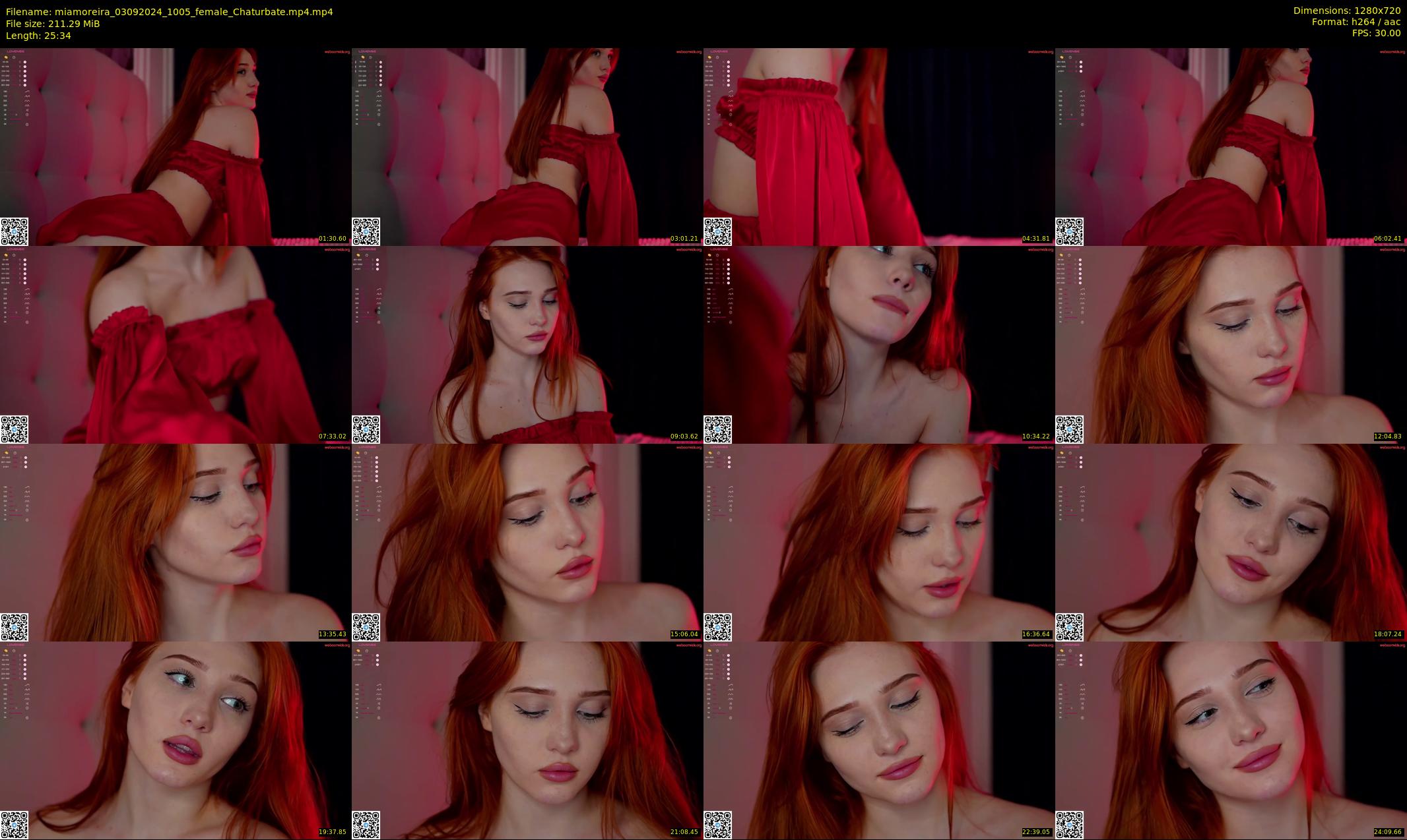 miamoreira — 26 minute Chaturbate female cam show recording, 720p, Sep 3, 2024
