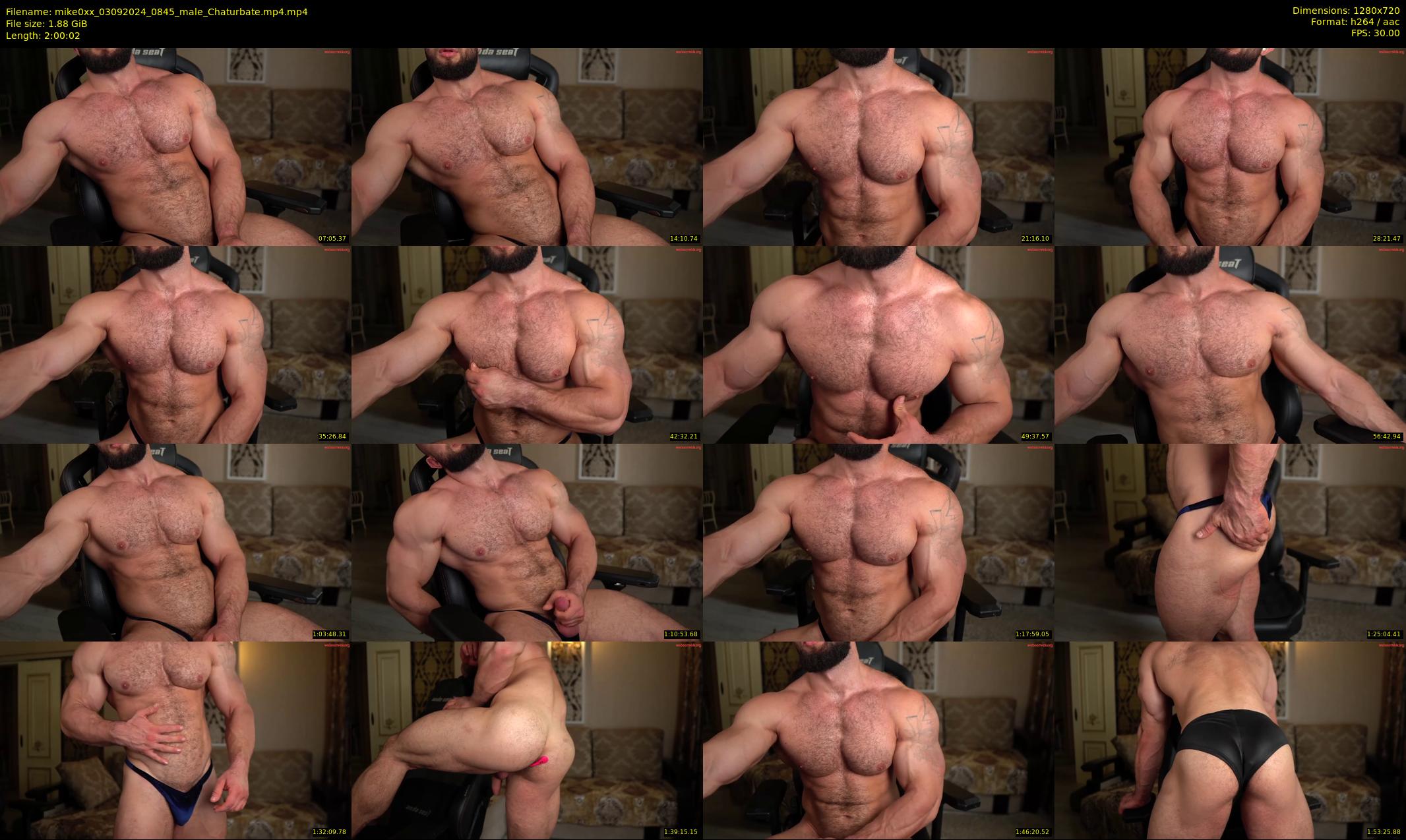 mike0xx — 121 minute Chaturbate male cam show recording, 720p, Sep 3, 2024