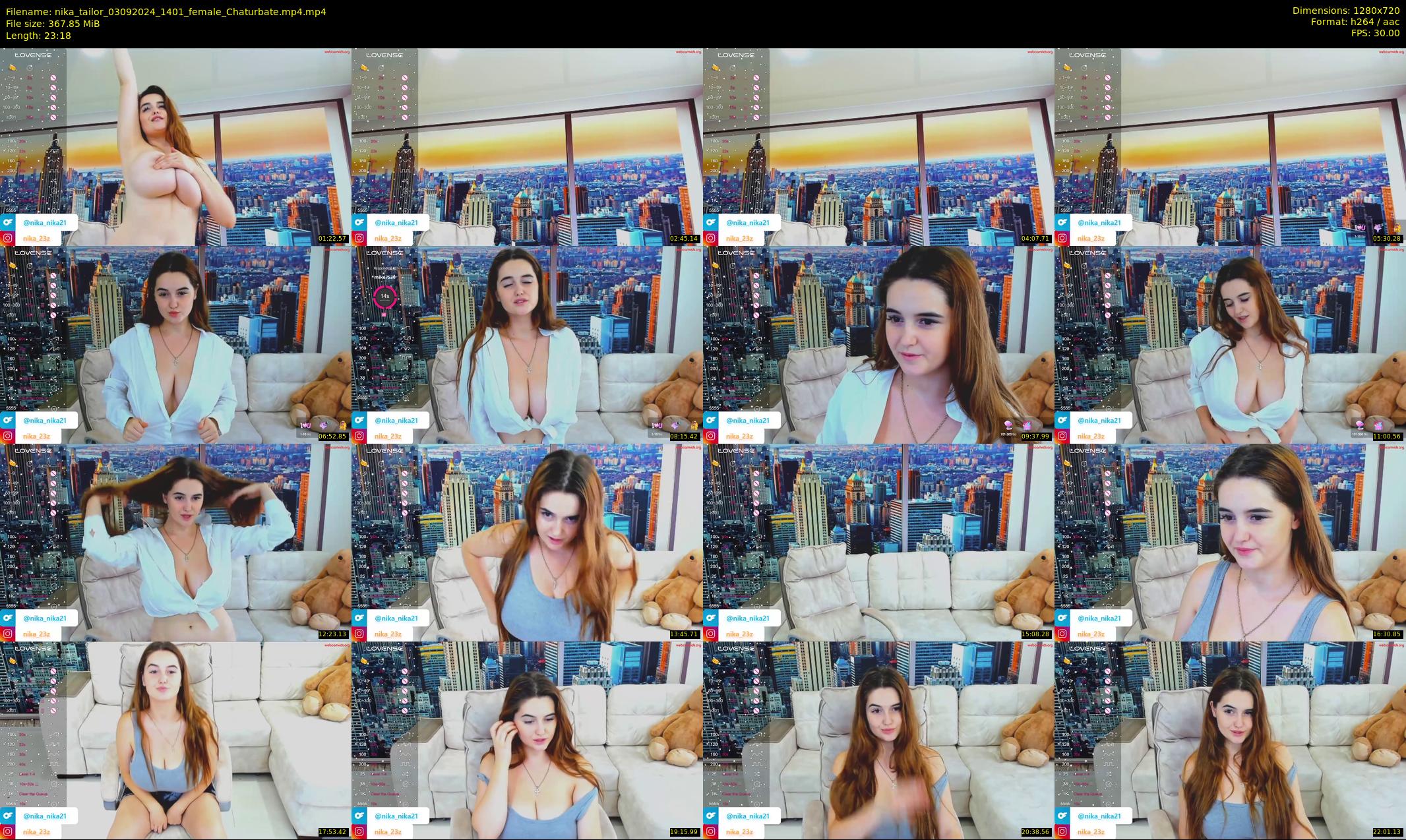 nika_tailor — 24 minute Chaturbate female cam show recording, 720p, Sep 3, 2024