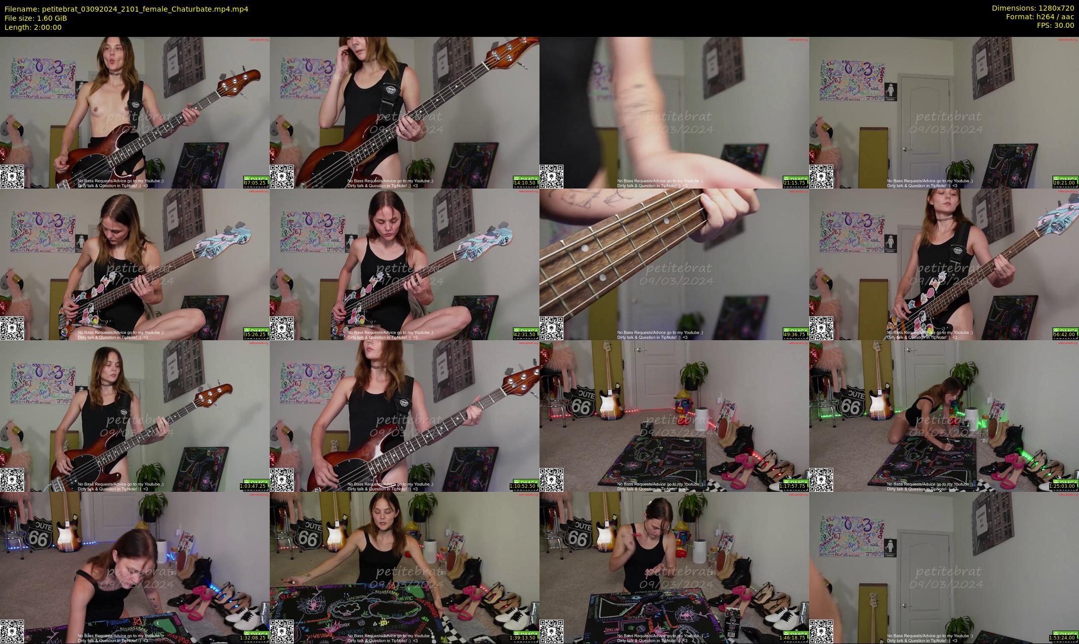 petitebrat — 120 minute Chaturbate female cam show recording, 720p, Sep 3, 2024