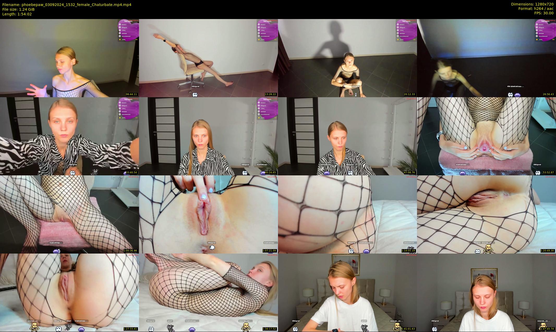 phoebepaw — 115 minute Chaturbate female cam show recording, 720p, Sep 3, 2024