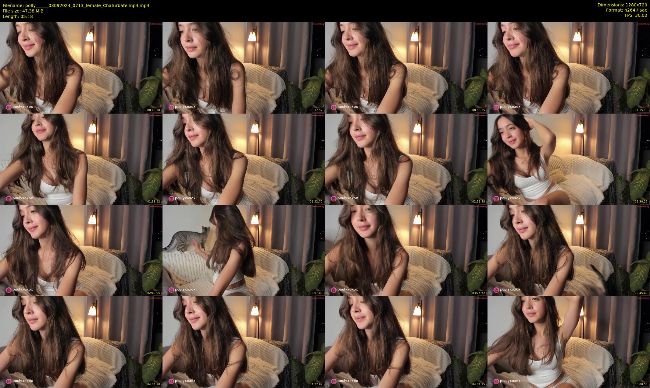 polly_____ — 6 minute Chaturbate female cam show recording, 720p, Sep 3, 2024