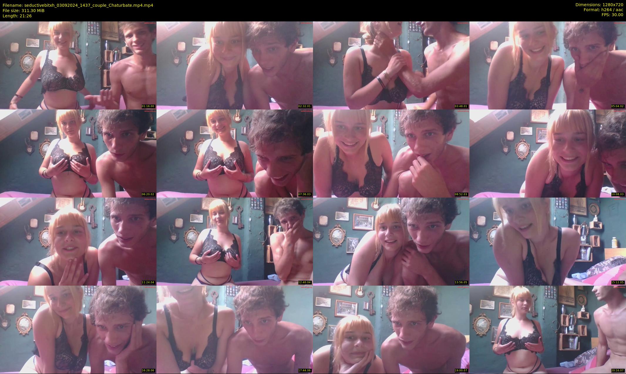 seductivebitxh — 22 minute Chaturbate couple cam show recording, 720p, Sep 3, 2024