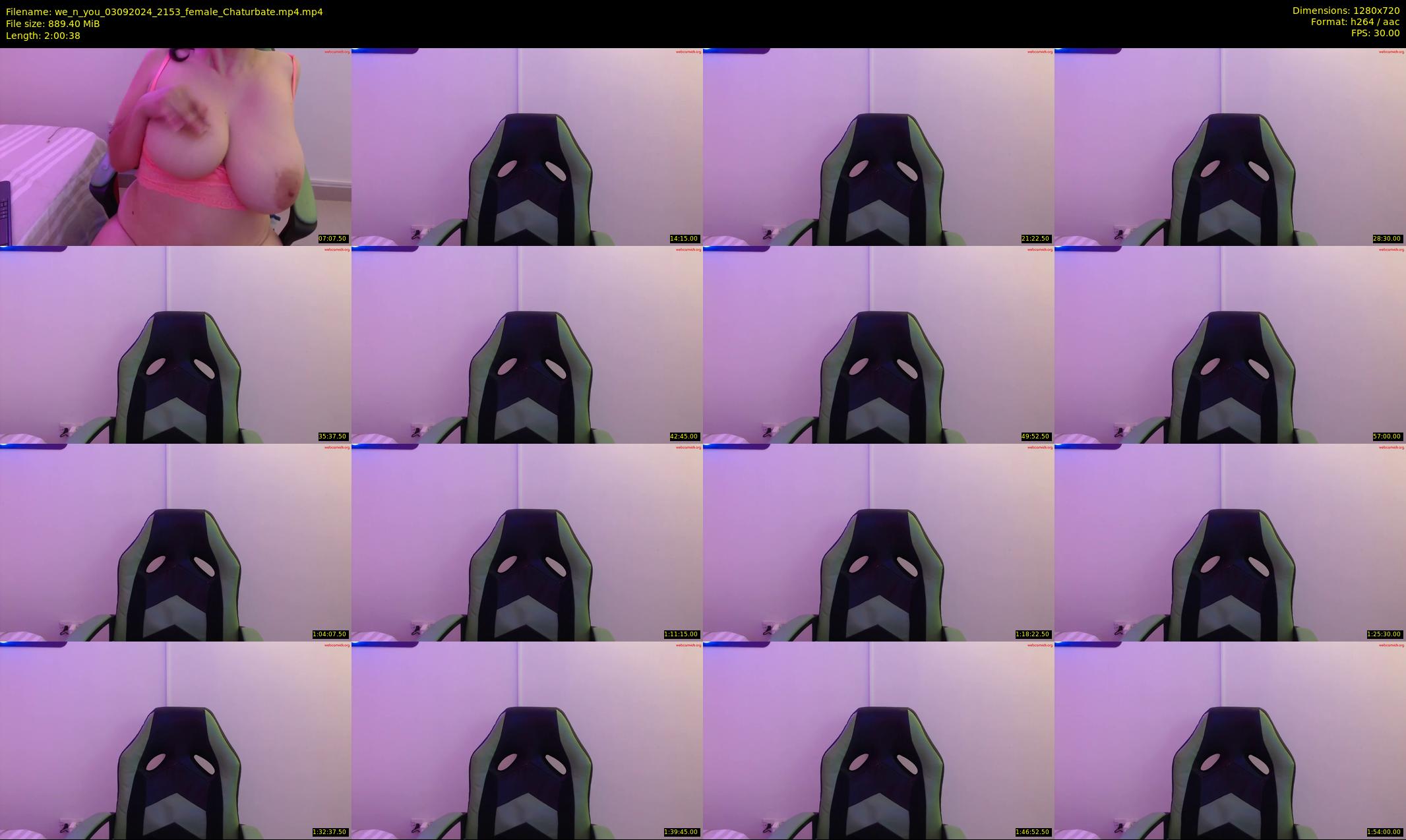 we_n_you — 121 minute Chaturbate couple cam show recording, 720p, Sep 3, 2024