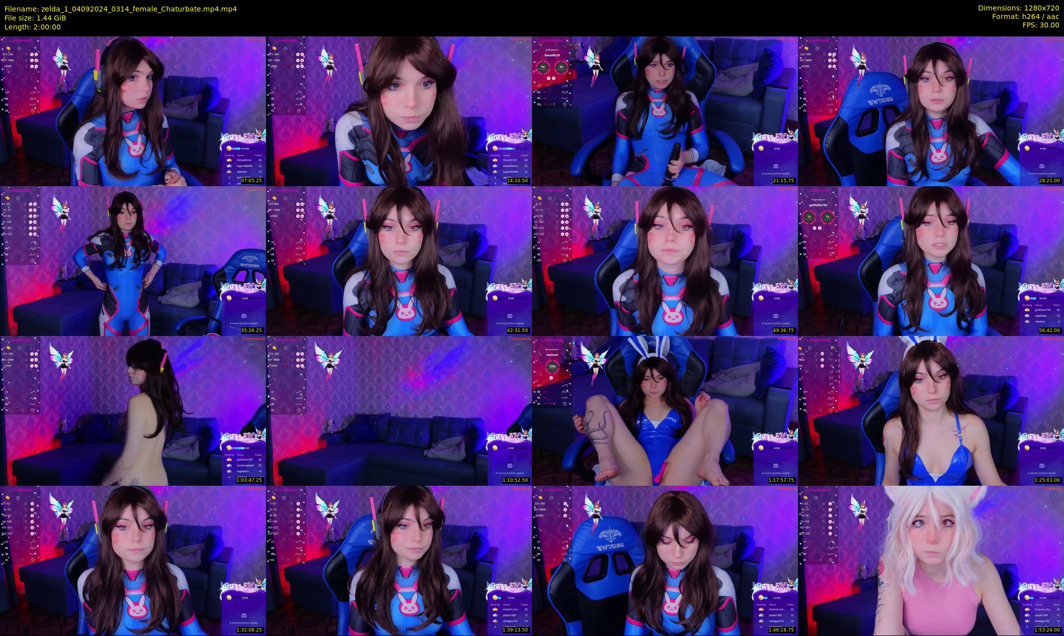 zelda_1 — 120 minute Chaturbate female cam show recording, 720p, Sep 4, 2024