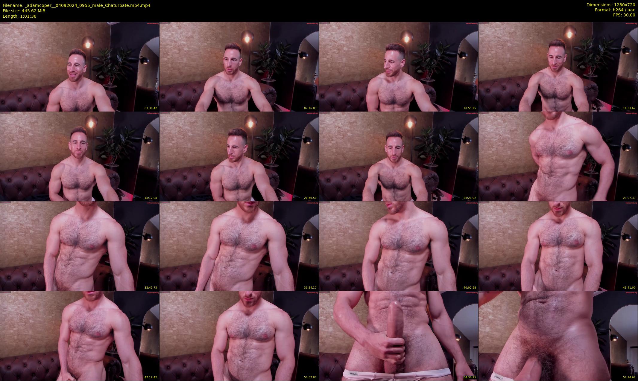 _adamcoper_ — 62 minute Chaturbate male cam show recording, 720p, Sep 4, 2024