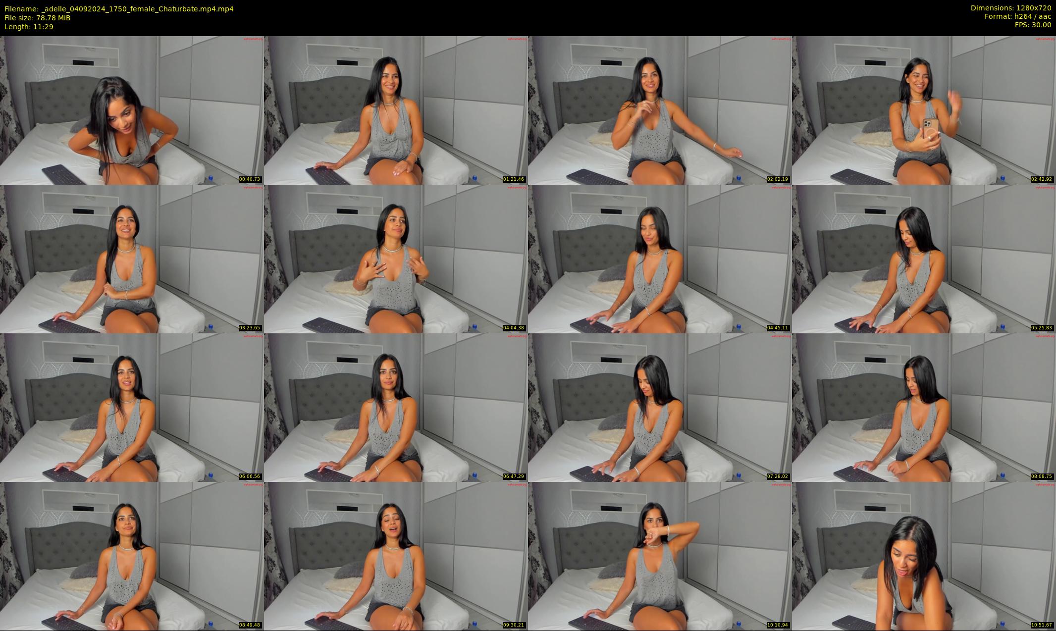 _adelle — 12 minute Chaturbate female cam show recording, 720p, Sep 4, 2024