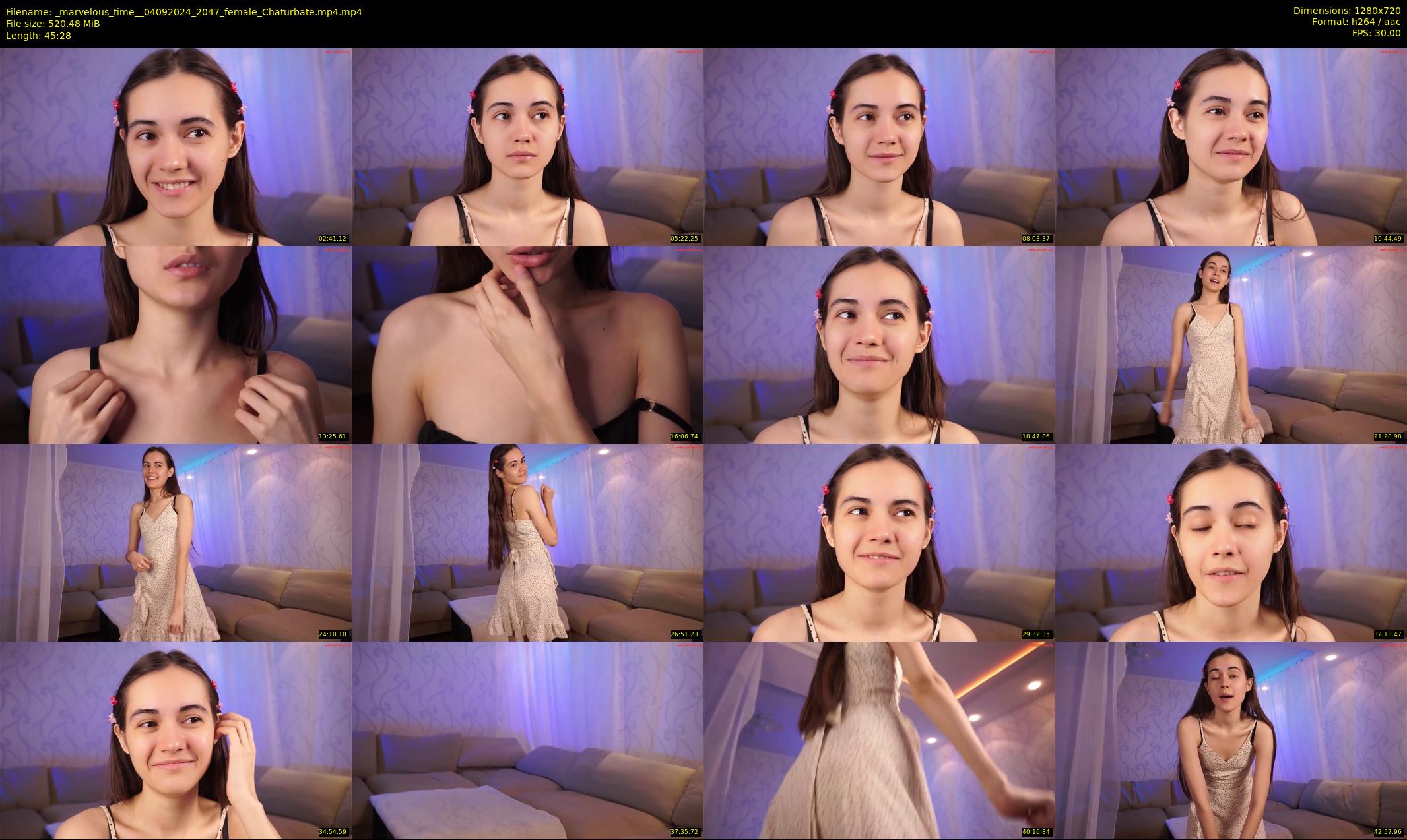 _marvelous_time_ — 46 minute Chaturbate female cam show recording, 720p, Sep 4, 2024