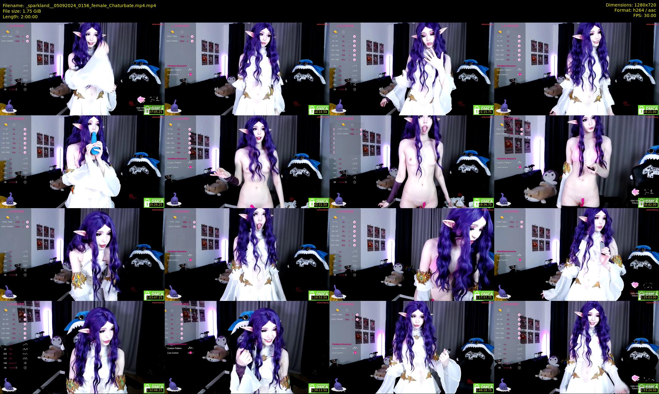 _sparkland_ — 120 minute Chaturbate female cam show recording, 720p, Sep 5, 2024