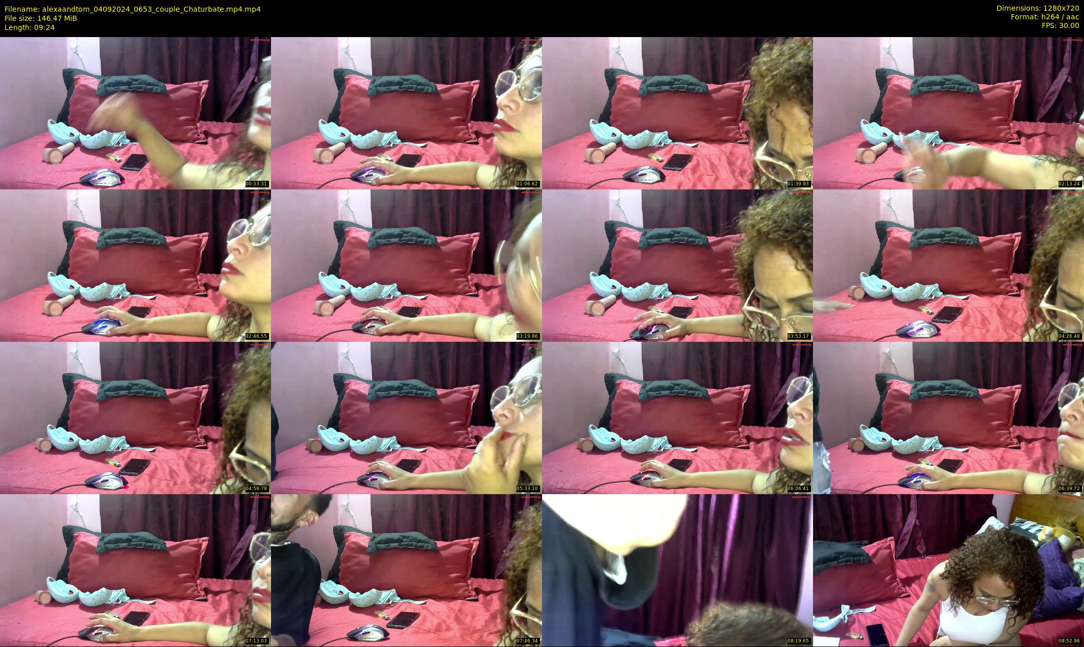 alexaandtom — 10 minute Chaturbate couple cam show recording, 720p, Sep 4, 2024