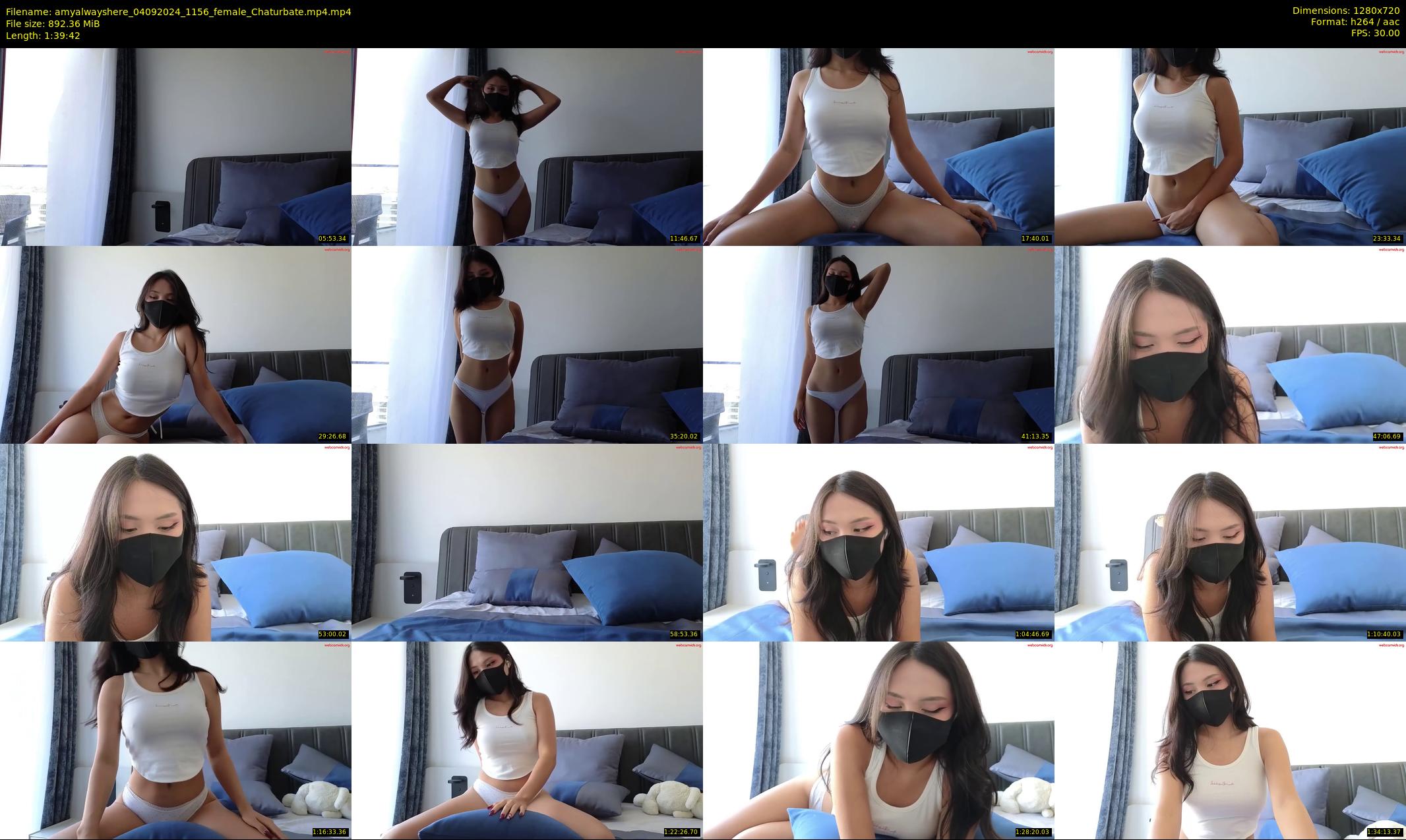 amyalwayshere — 100 minute Chaturbate female cam show recording, 720p, Sep 4, 2024