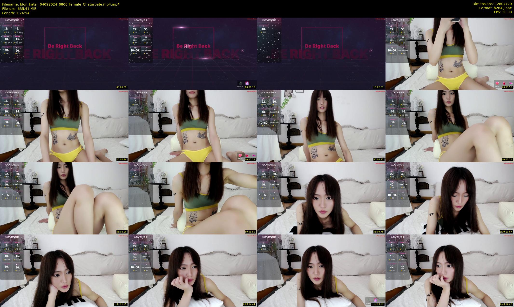 blon_kater — 85 minute Chaturbate female cam show recording, 720p, Sep 4, 2024