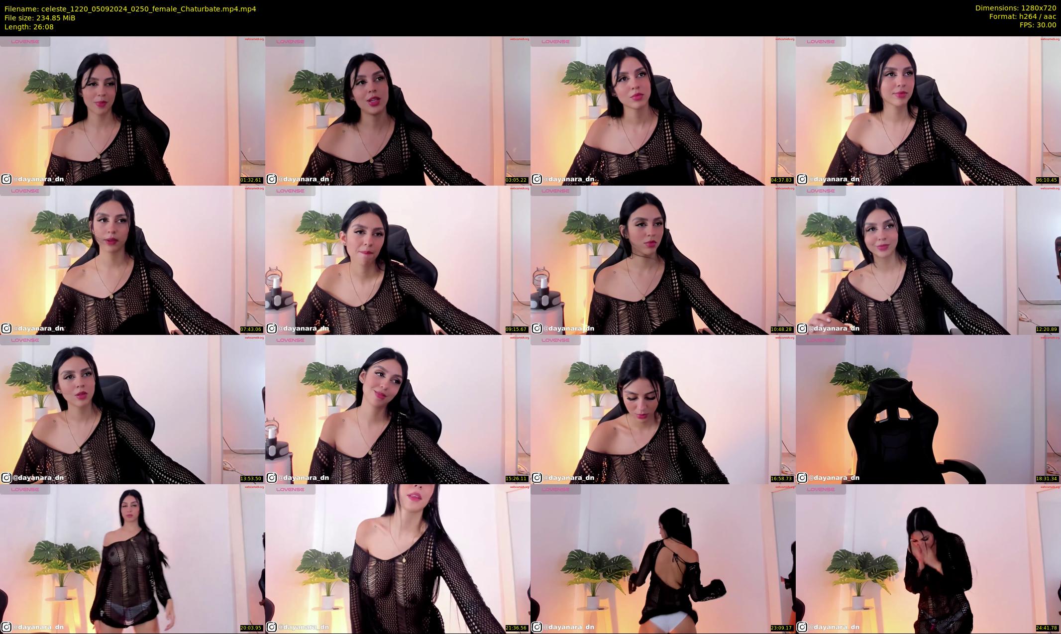 celeste_1220 — 27 minute Chaturbate female cam show recording, 720p, Sep 5, 2024