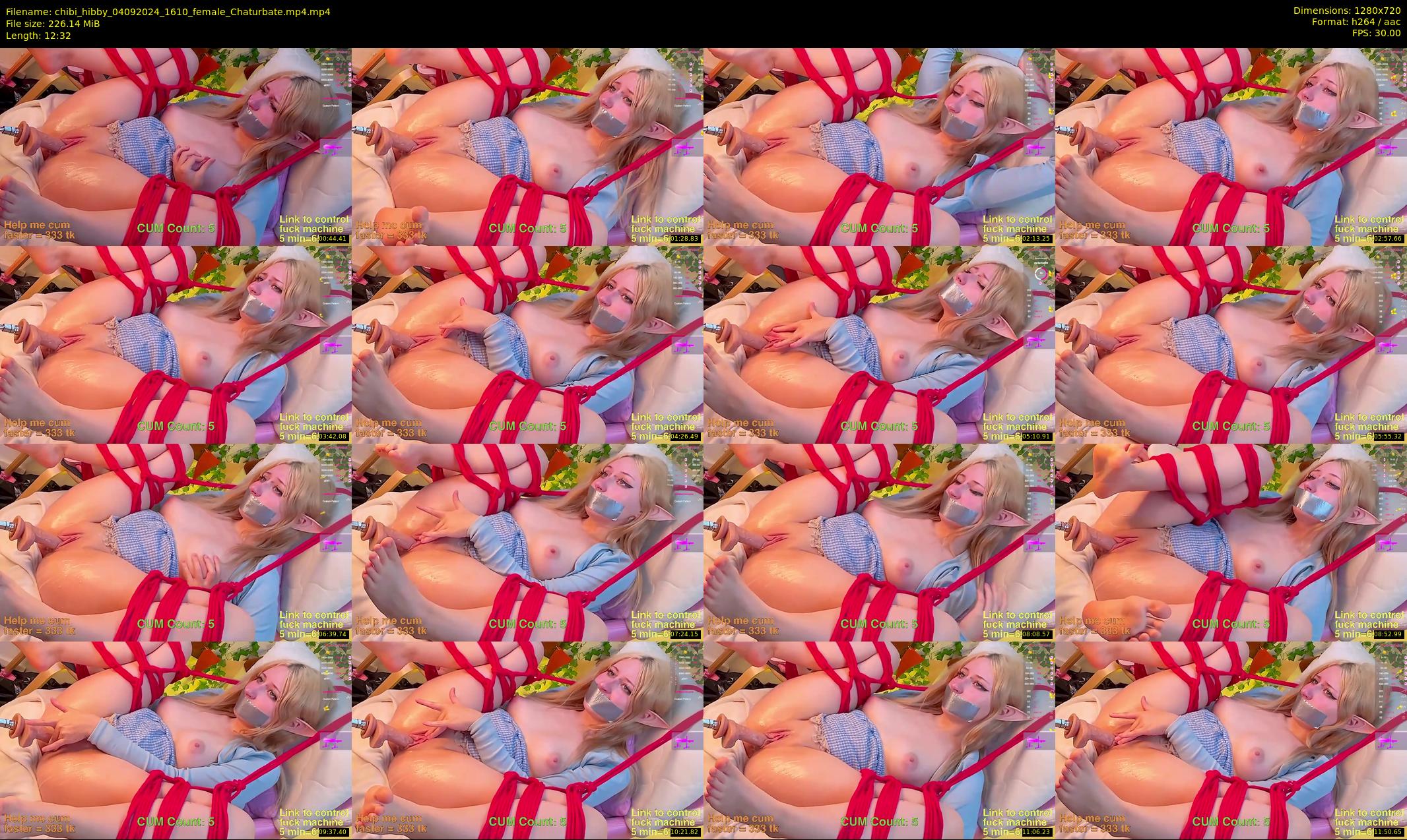 chibi_hibby — 13 minute Chaturbate female cam show recording, 720p, Sep 4, 2024