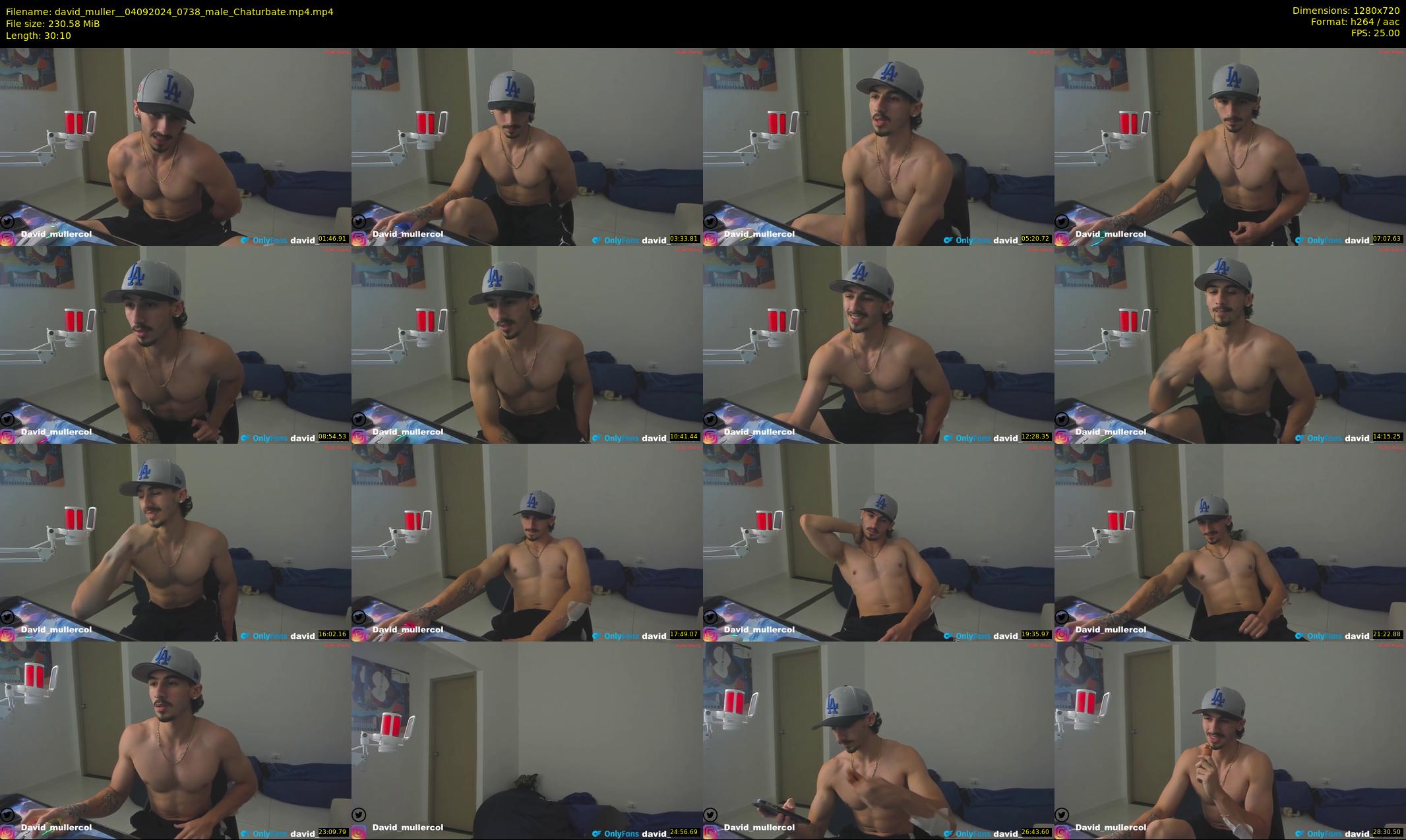 david_muller_ — 31 minute Chaturbate male cam show recording, 720p, Sep 4, 2024