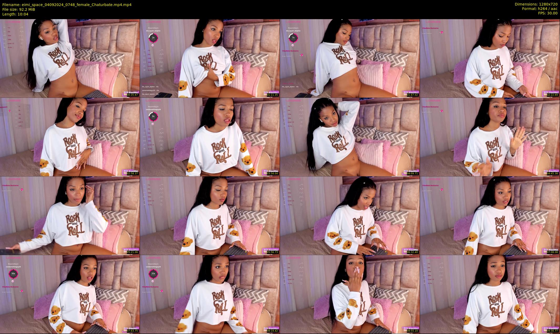 eimi_space — 11 minute Chaturbate female cam show recording, 720p, Sep 4, 2024